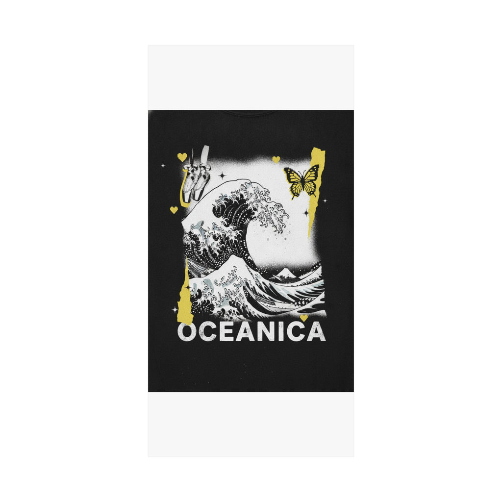 Streetwear Collage — Wave — Matte Poster