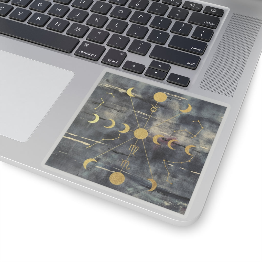 Celestial — Abstract — Kiss-Cut Sticker