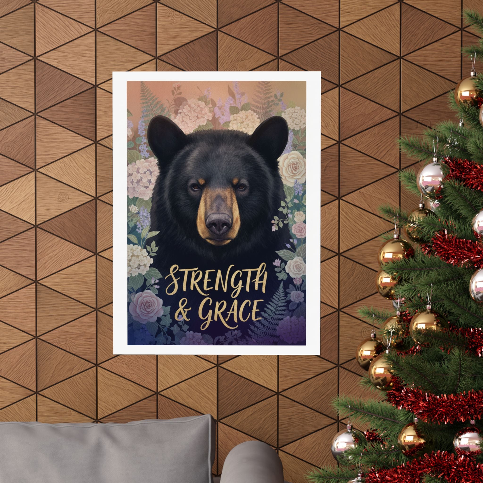 Affirmation — Bear — Matte Poster