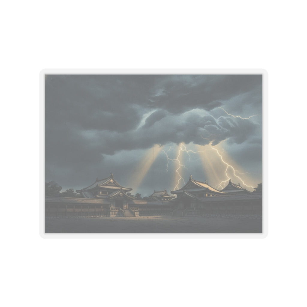 Dramatic Storm — The Inner Palace Of Chiyoda (Chiyoda No Ōoku) — Kiss-Cut Sticker