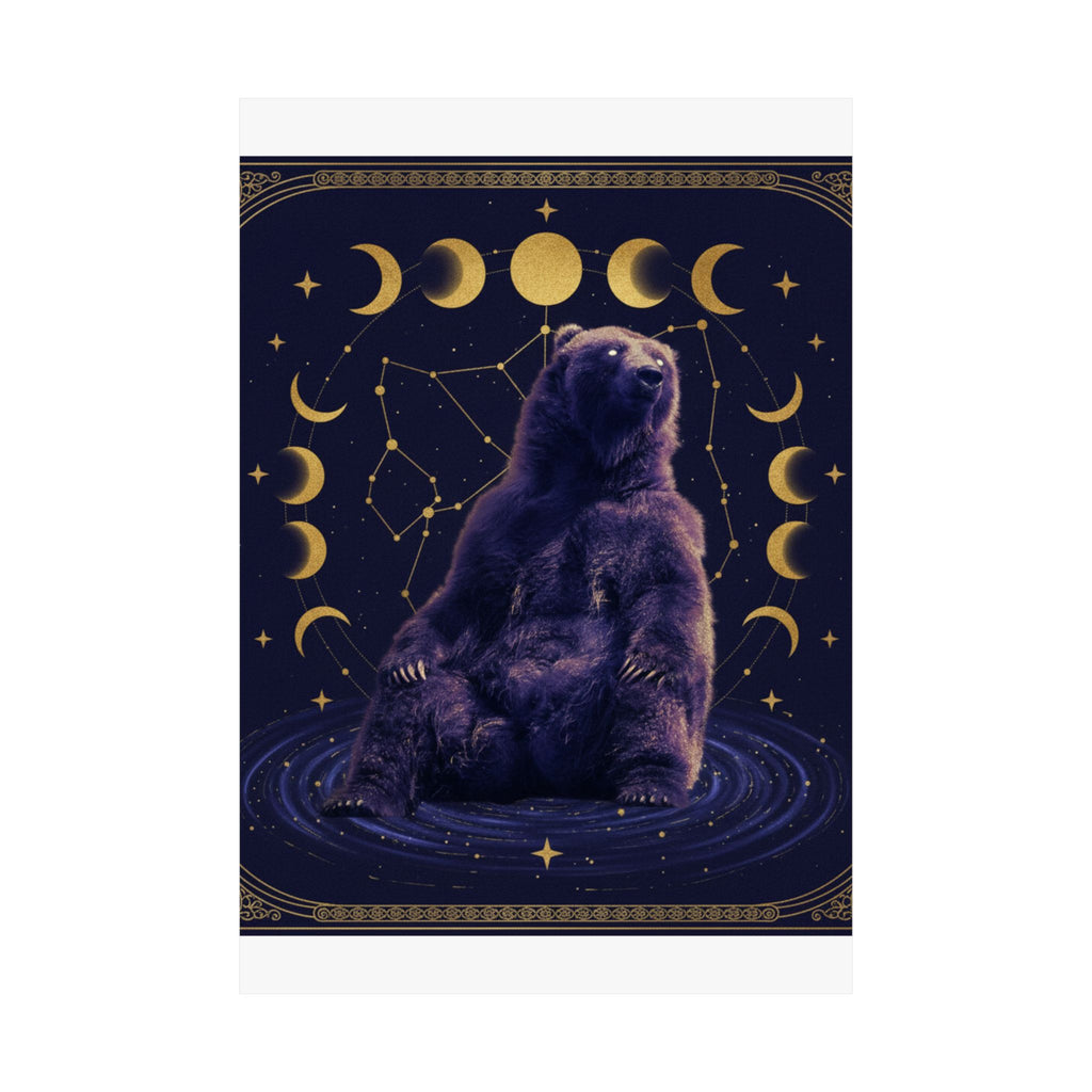 Celestial — Bear — Matte Poster