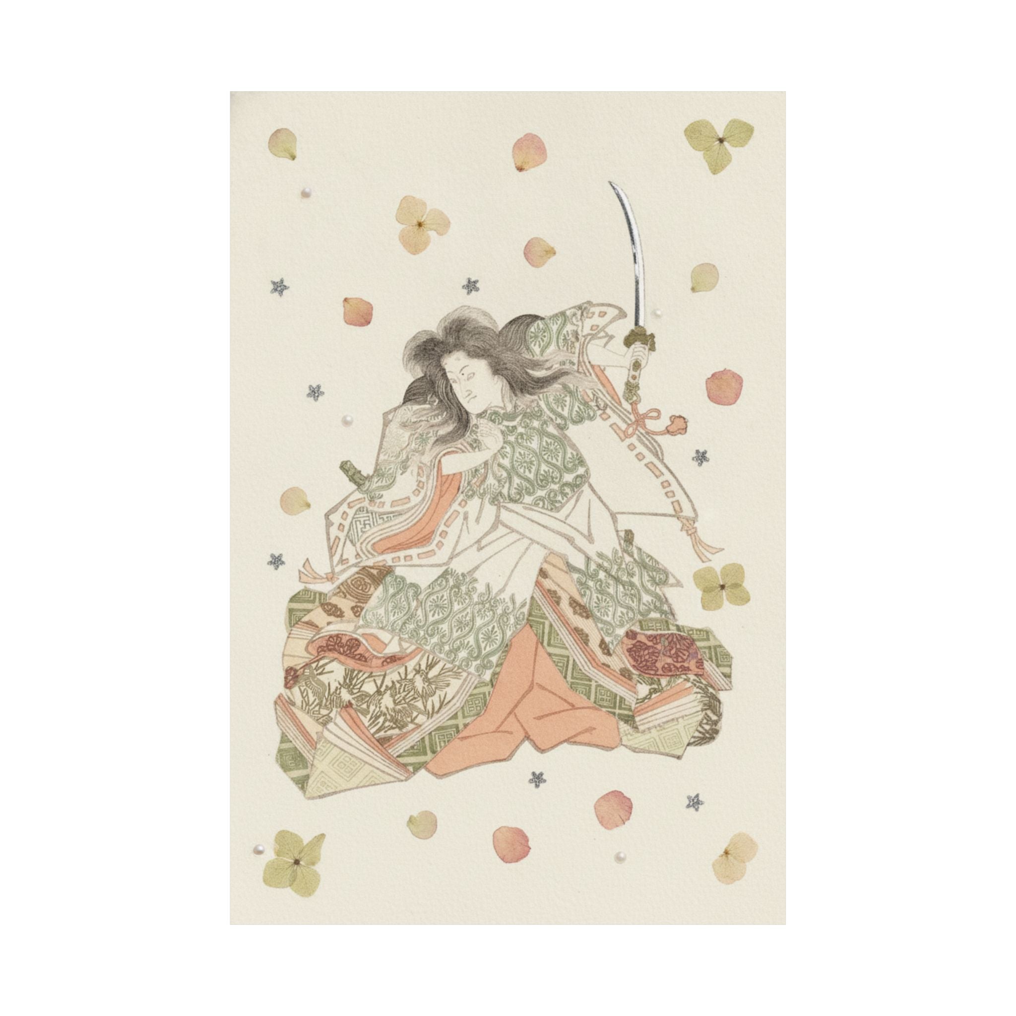 Botanical — Actor As Tokihira — Matte Poster