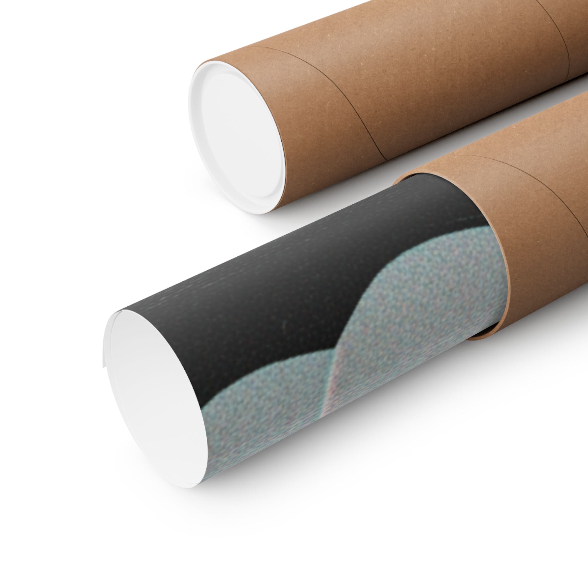 Glitch Culture — Rolls Of Cloth, Cotton And Yarn — Matte Poster