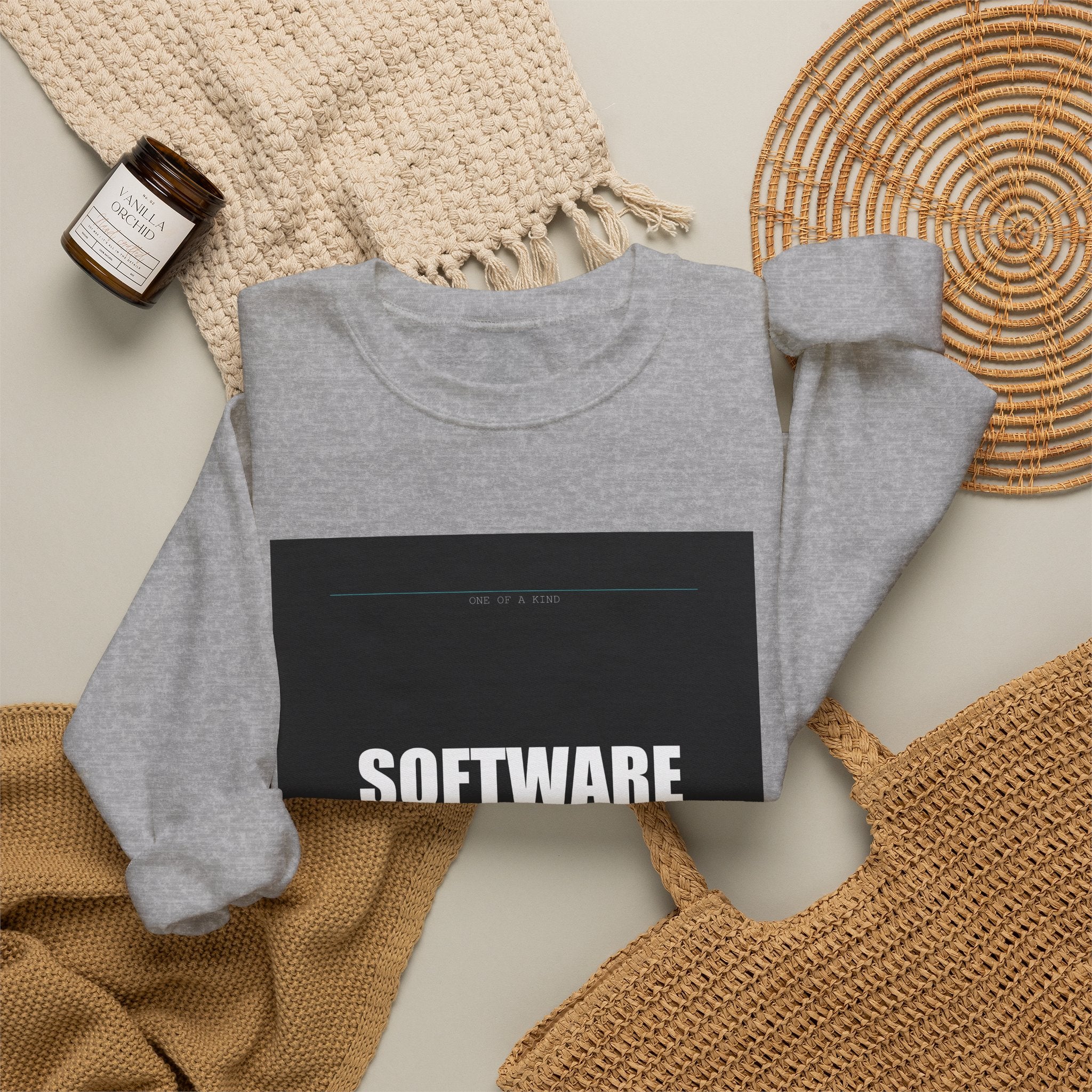LEVEL NEVER REACHED crewneck sweatshirt — product view 15