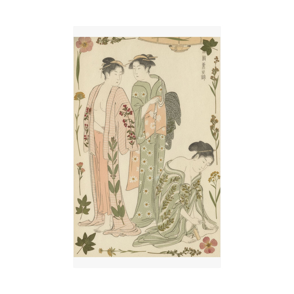 Botanical — Cutting The Toenails; The Toilet After The Bath — Matte Poster