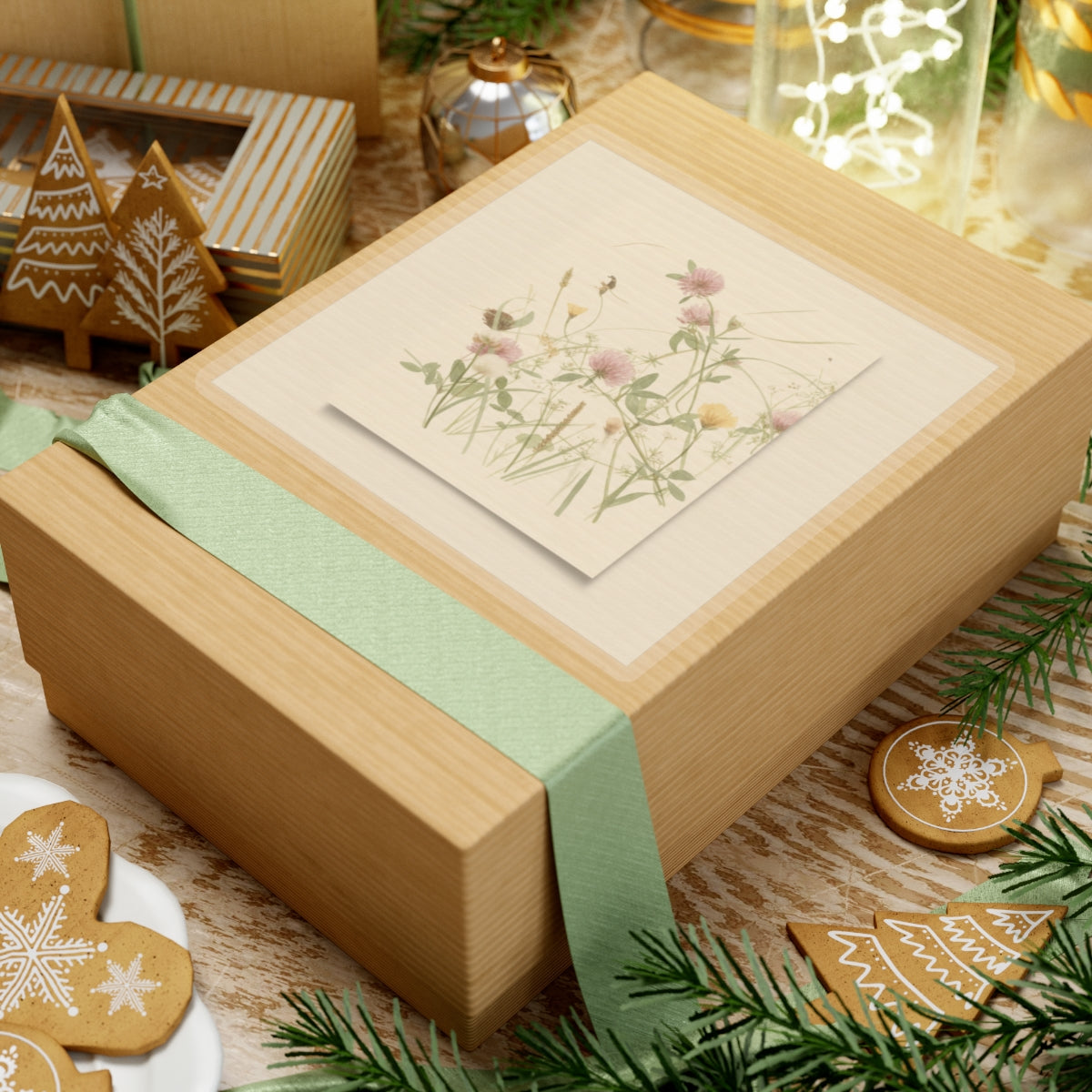 Botanical — Flower — Kiss-Cut Sticker