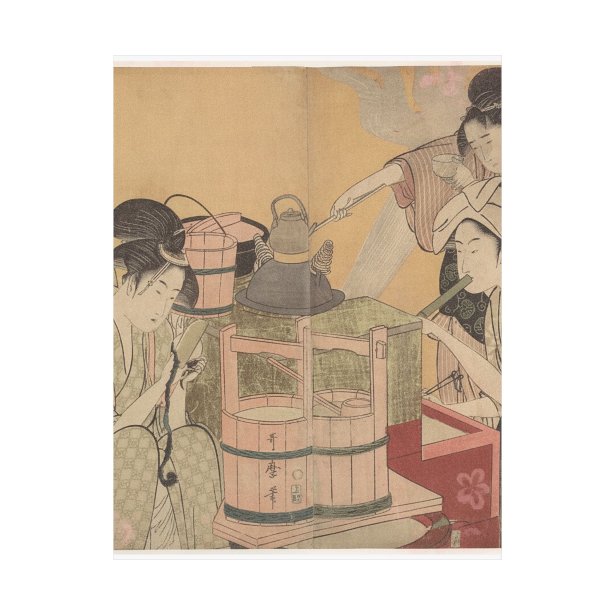 Southern Sunset — Kitchen Scene — Matte Poster