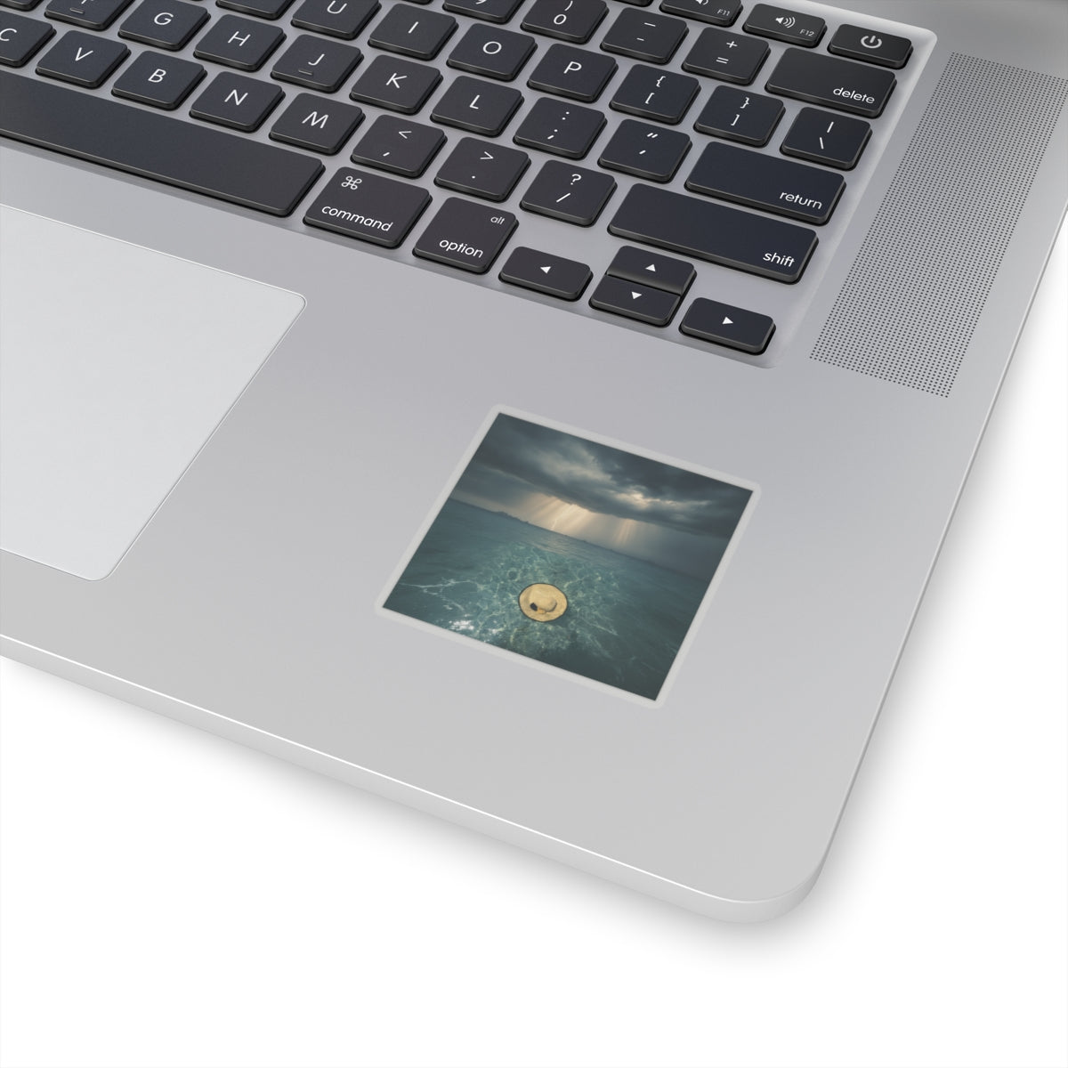 Dramatic Storm kiss-cut sticker — product view 9