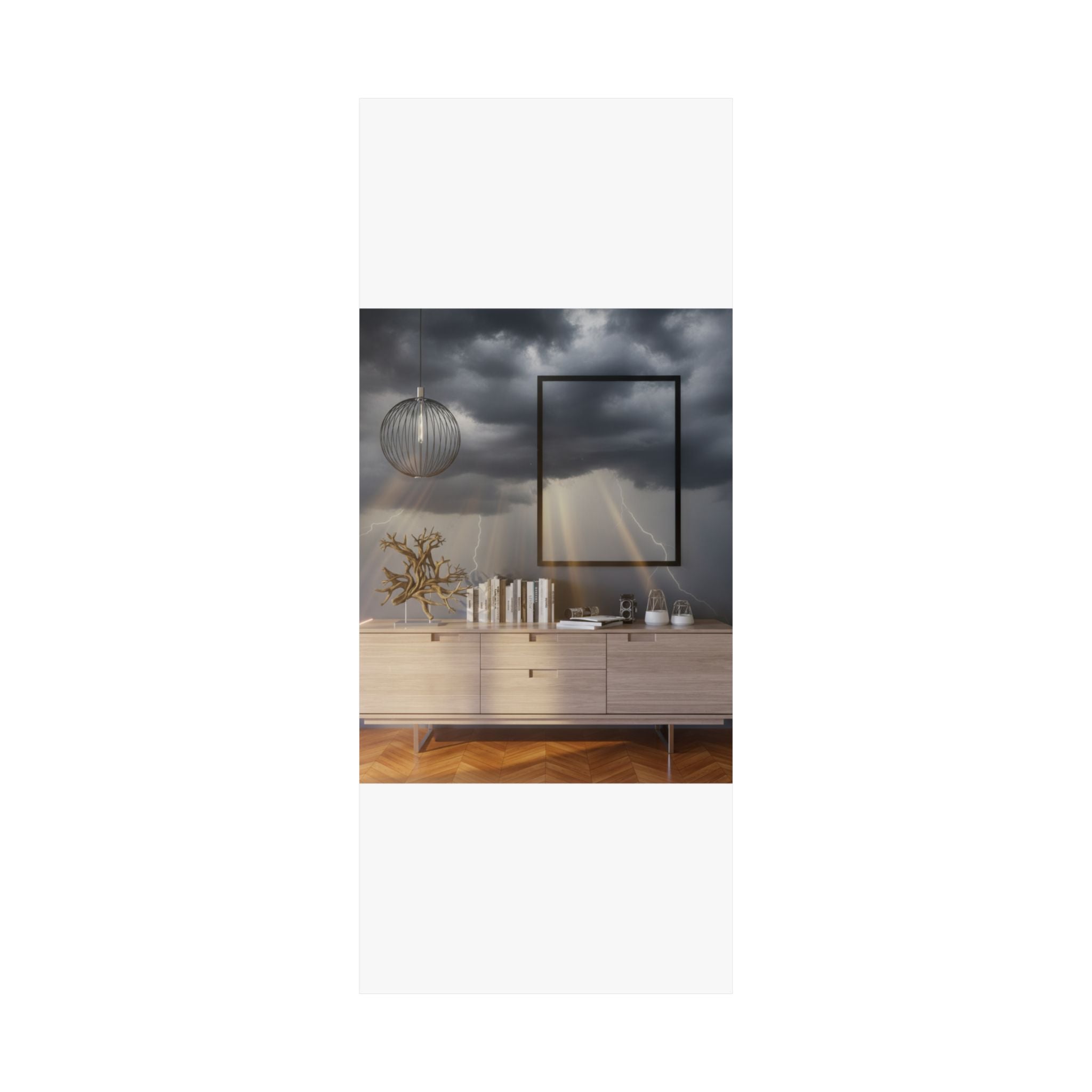 Dramatic Storm — Interior — Matte Poster