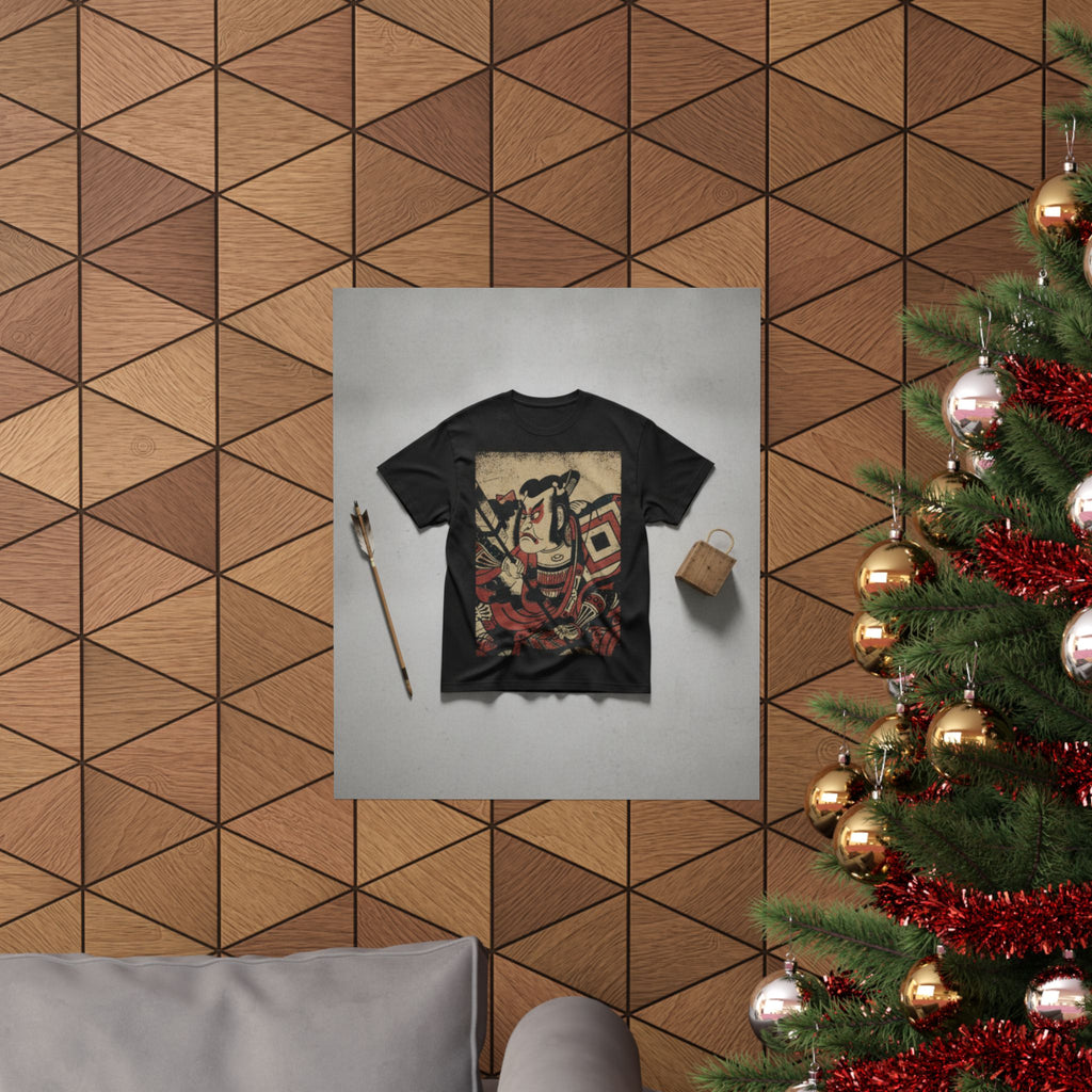 Product Marketing — An Actor Portrait (Wears A Danjuro Mon) — Matte Poster