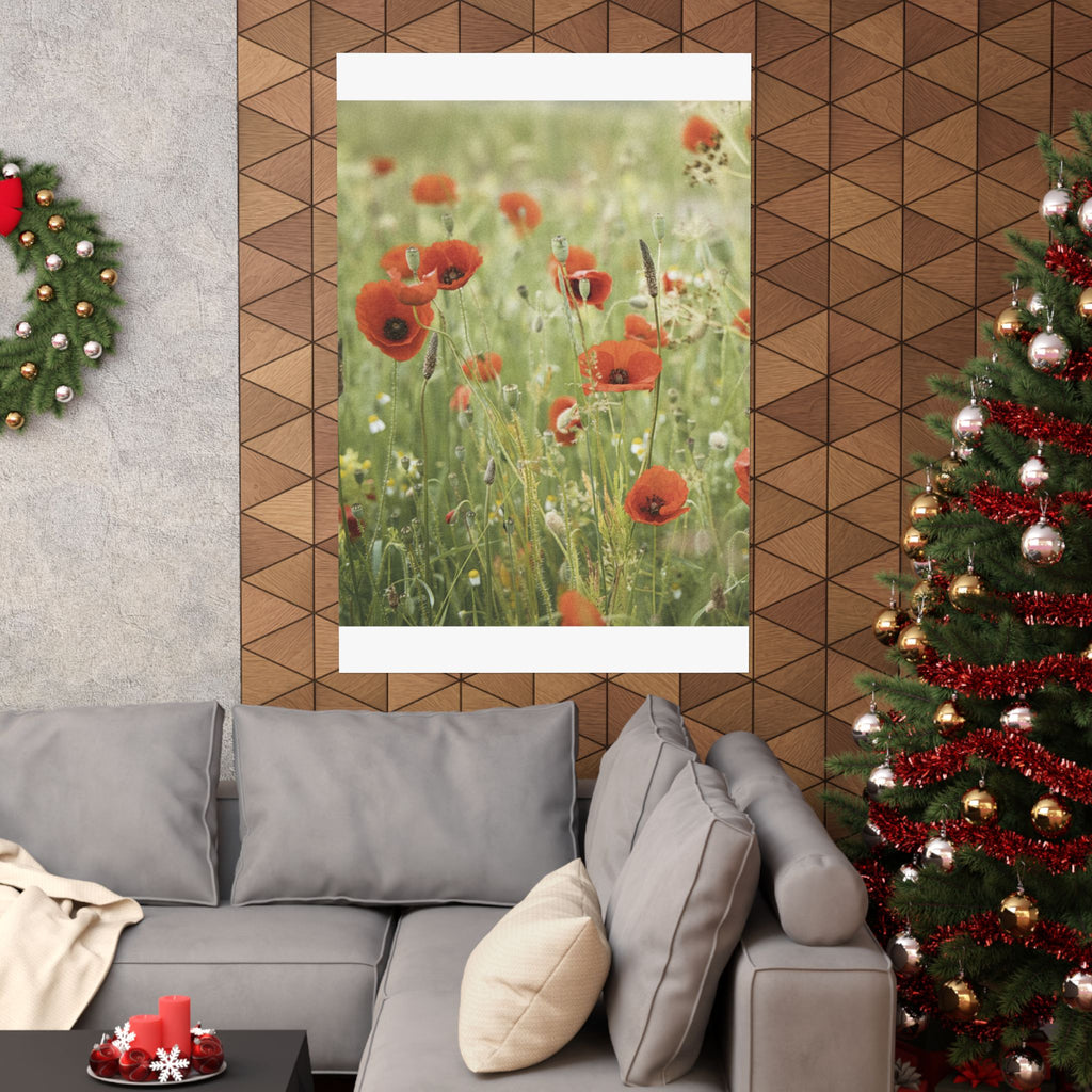 Watercolor — Flower — Matte Poster