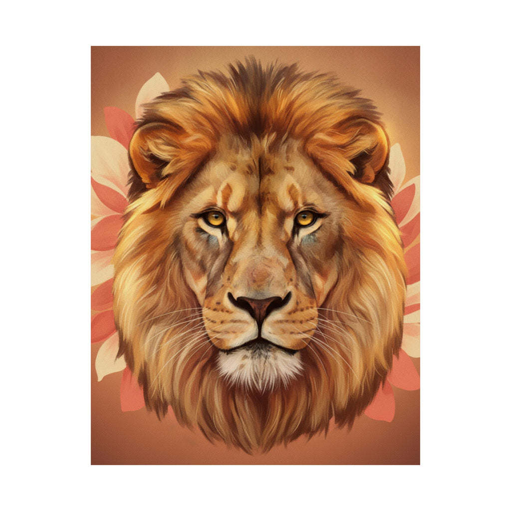 Southern Sunset — Lion — Matte Poster
