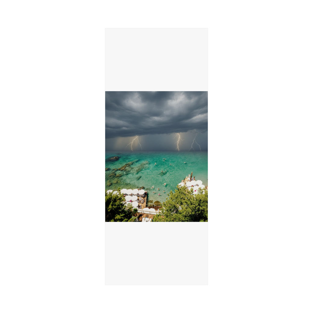 Dramatic Storm — Beach — Matte Poster