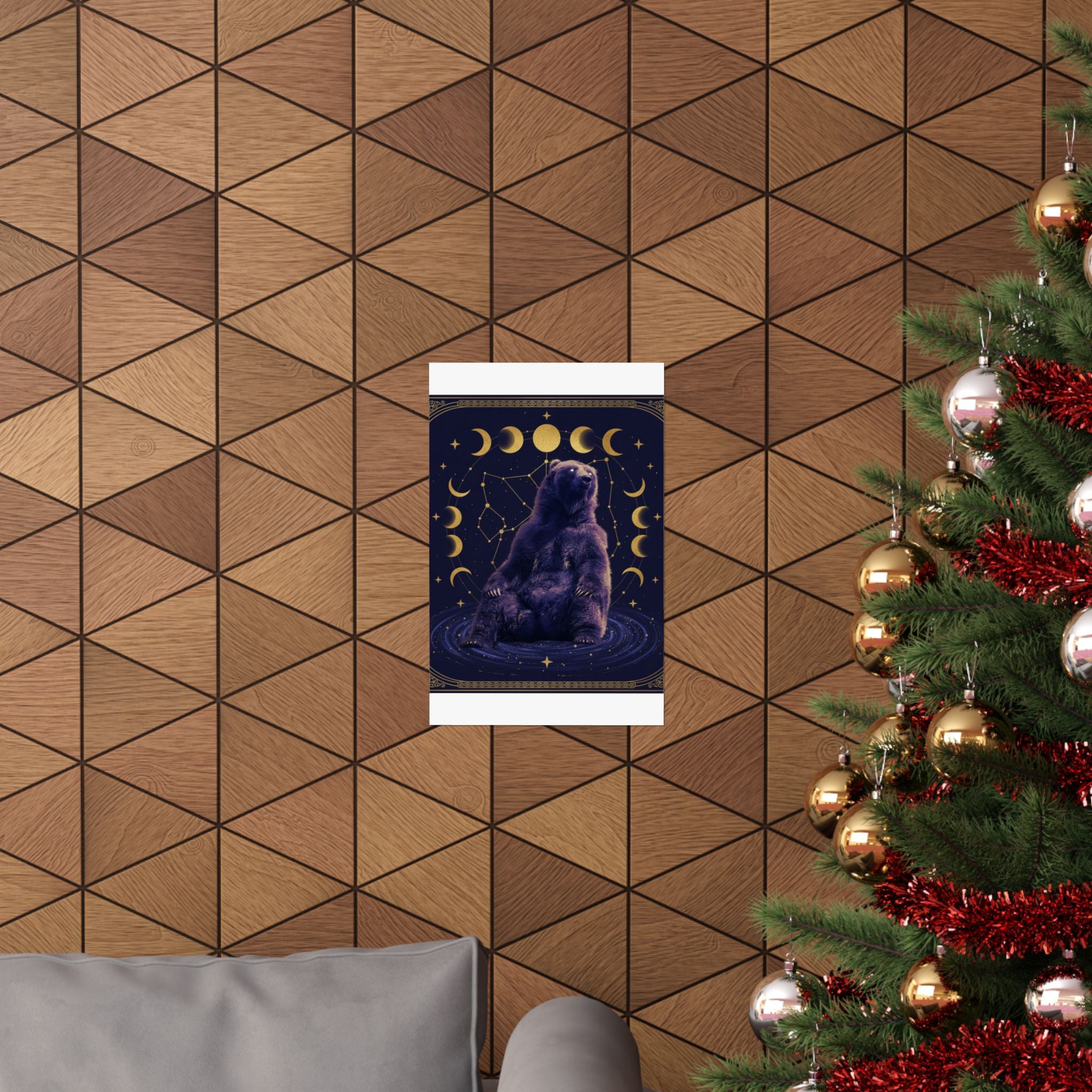 Celestial — Bear — Matte Poster