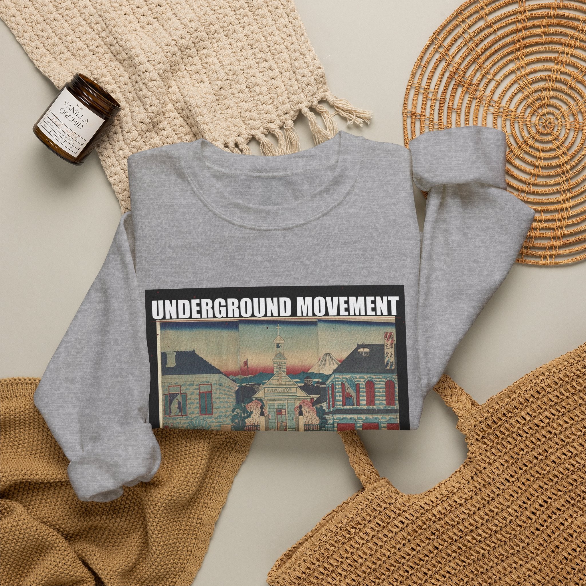 UNDERGROUND MOVEMENT crewneck sweatshirt — product view 15