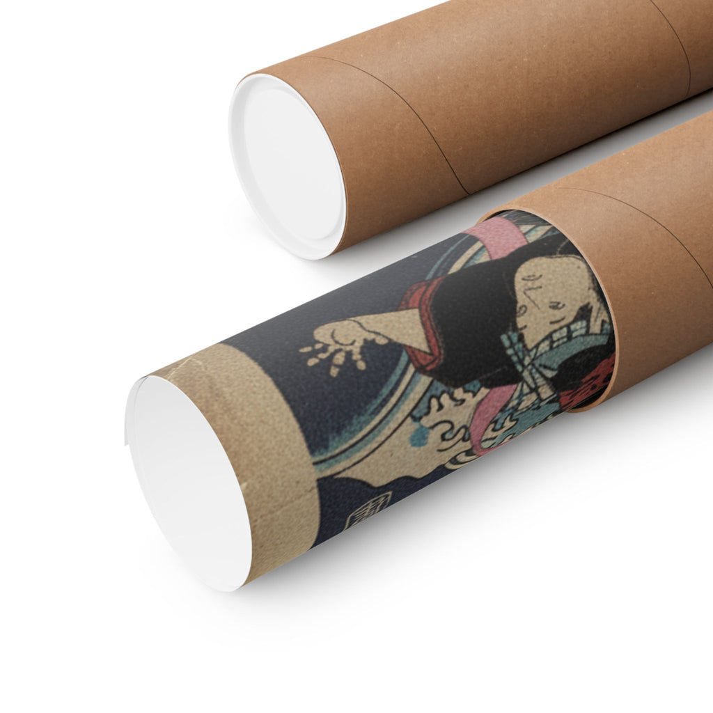Japanese Street — Hayatake Torakichi From Osaka — Matte Poster