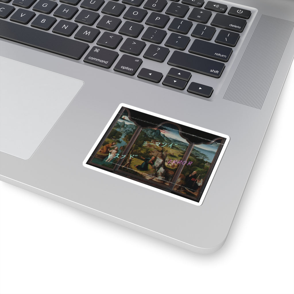 Glitch Culture kiss-cut sticker — product view 15