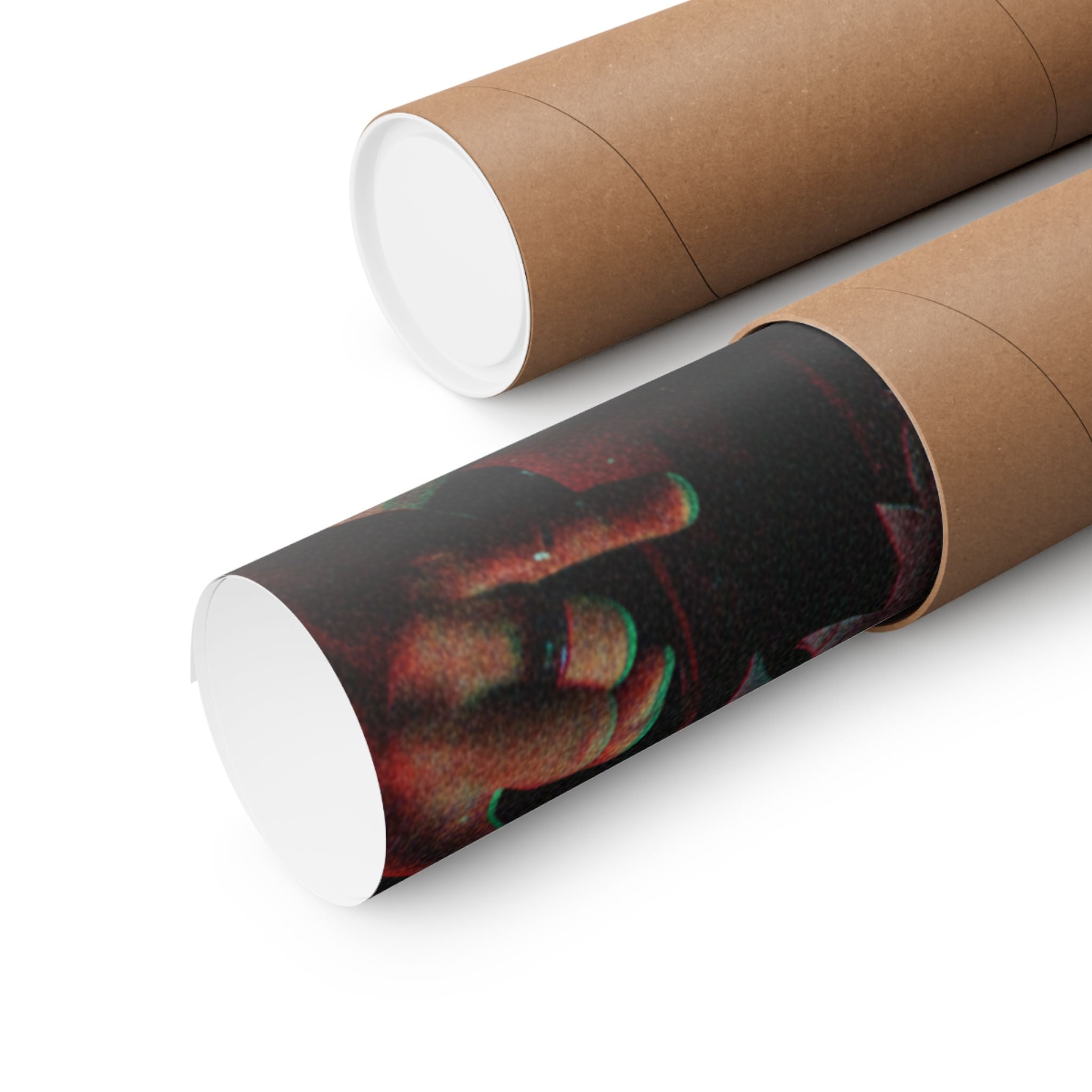 Glitch Culture — Person — Matte Poster