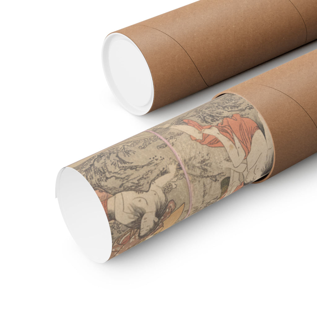 Product Marketing — Girl Fishers And Bathers — Matte Poster