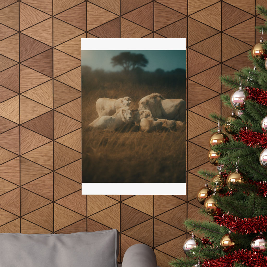 Cinematic — Lion — Matte Poster
