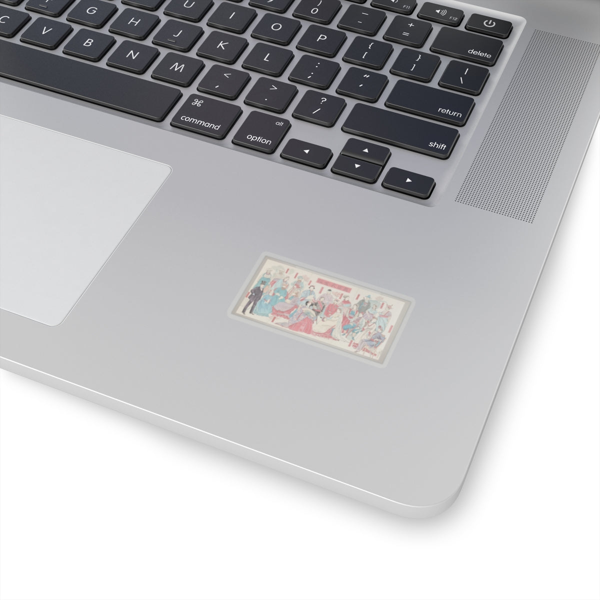 Watercolor — Mirror Of National Costumes Of All Nations  (Bankoku Ishō Kagami) — Kiss-Cut Sticker