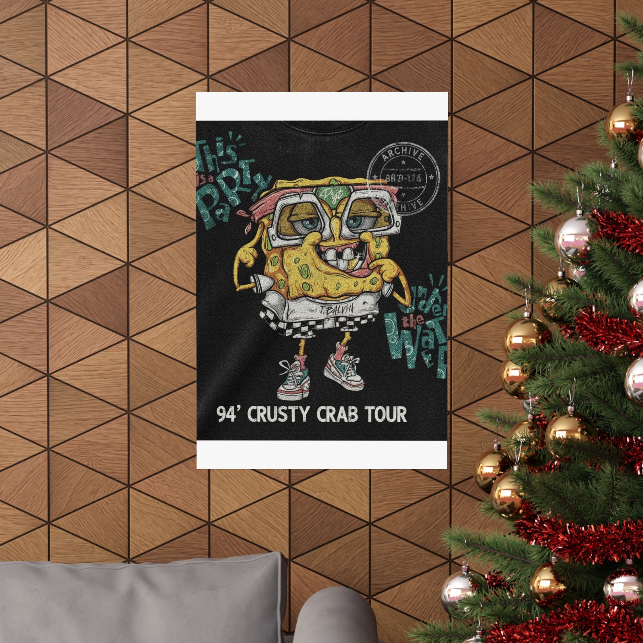 Vintage Bootleg — Sponge — Matte Poster