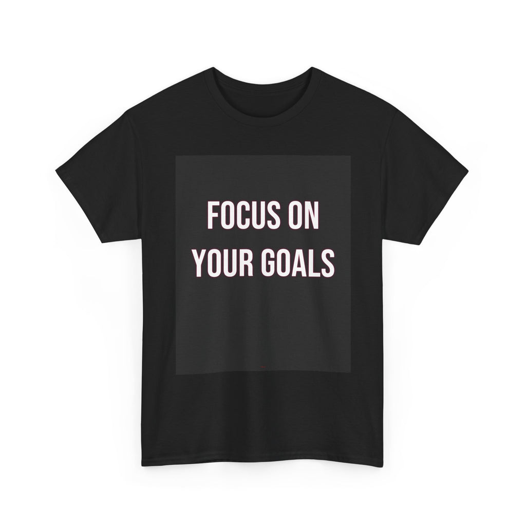 FOCUS ON YOUR GOALS graphic tee — product view 3