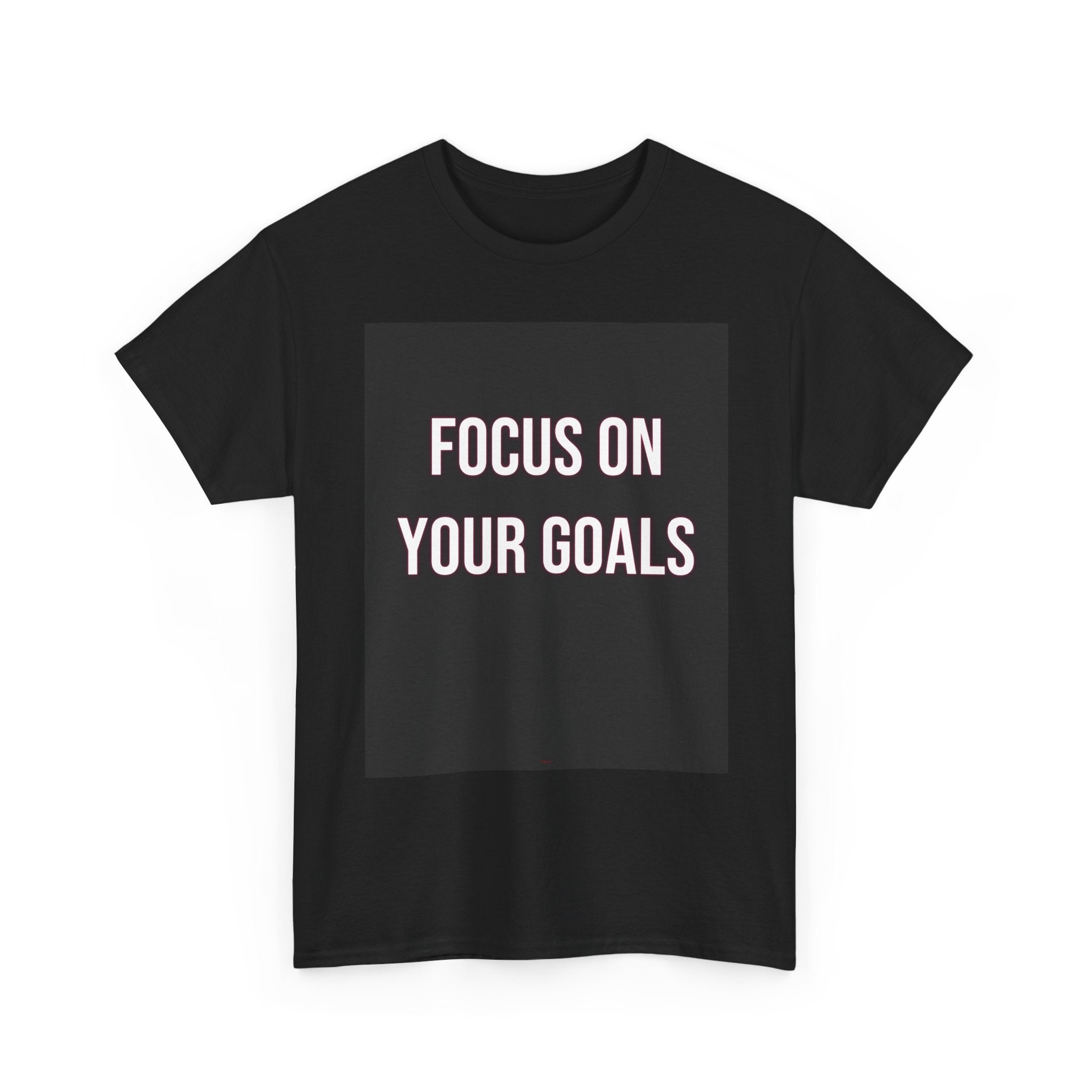FOCUS ON YOUR GOALS graphic tee — product view 3