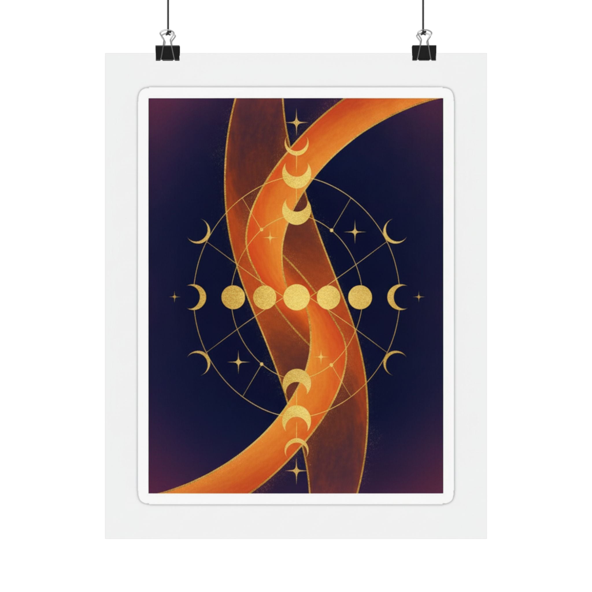 Celestial — Abstract — Matte Poster