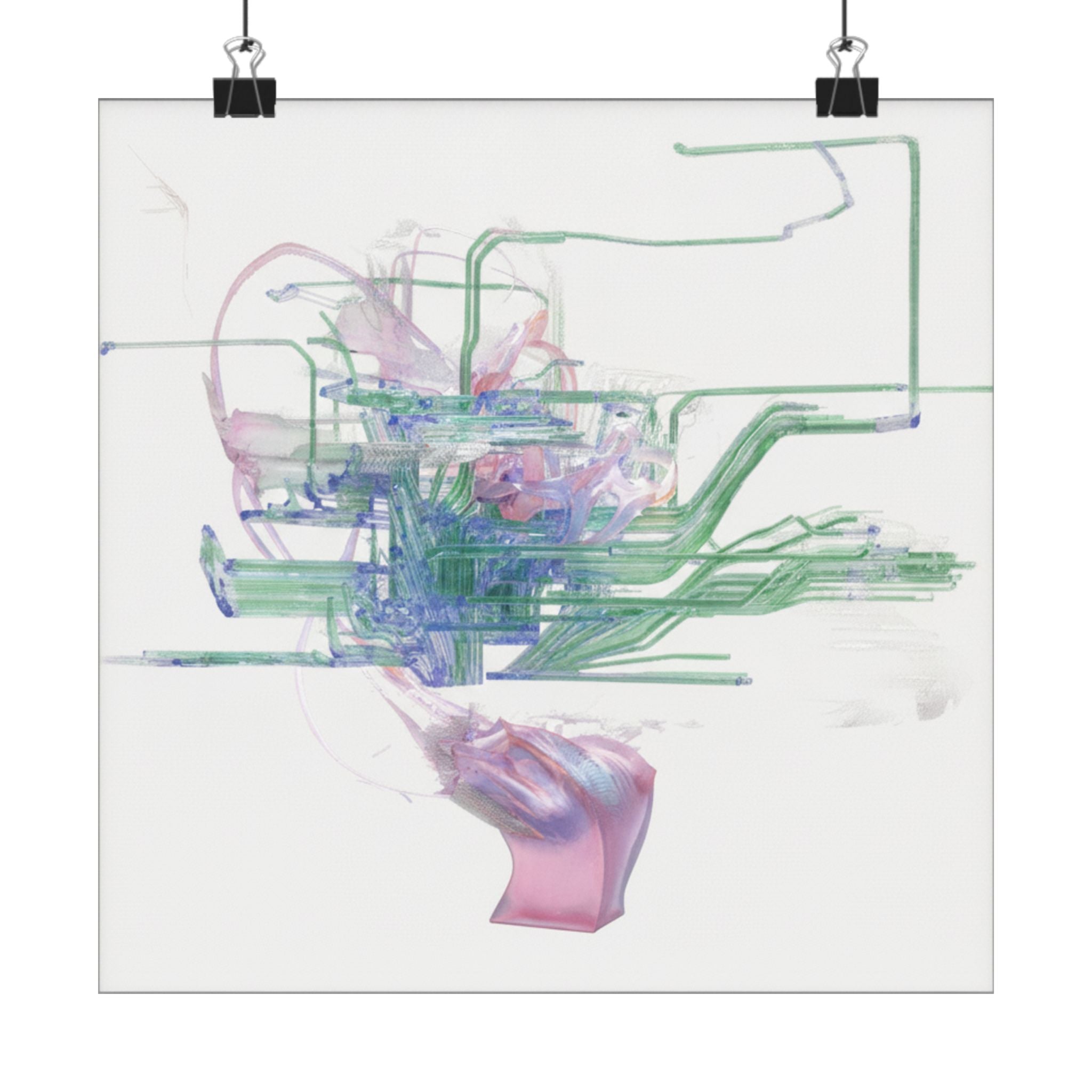 Watercolor — Abstract — Matte Poster