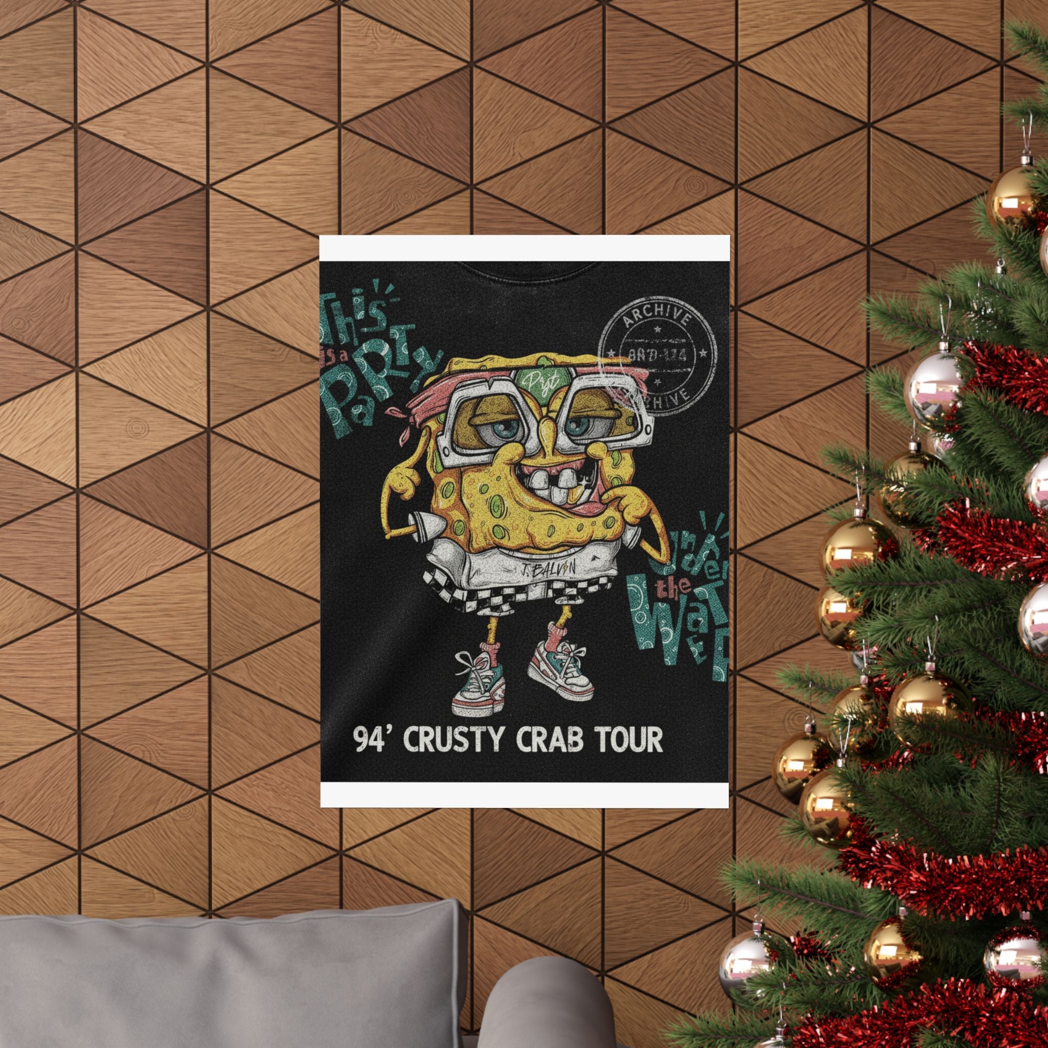 Vintage Bootleg — Sponge — Matte Poster