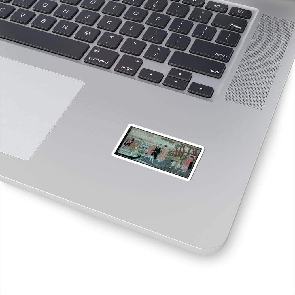 Glitch Culture — Picking Clams — Kiss-Cut Sticker