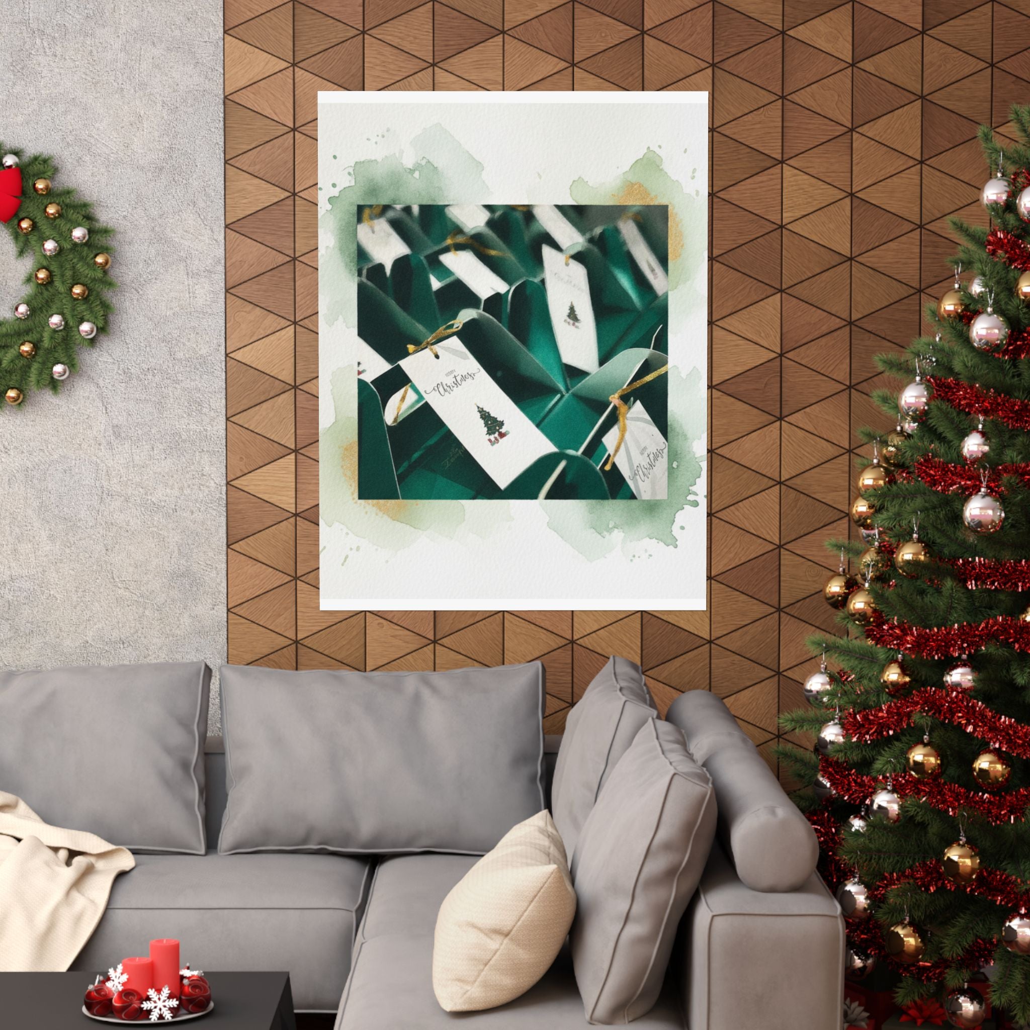 Watercolor — Gift — Matte Poster