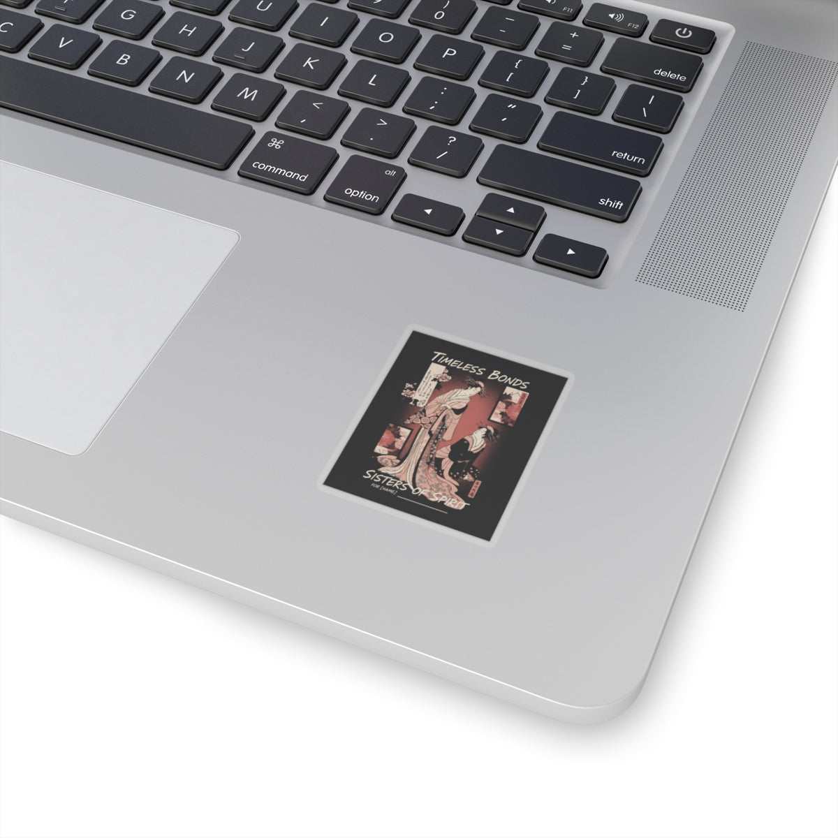 Streetwear Collage — Courtesan And Her Maid — Kiss-Cut Sticker