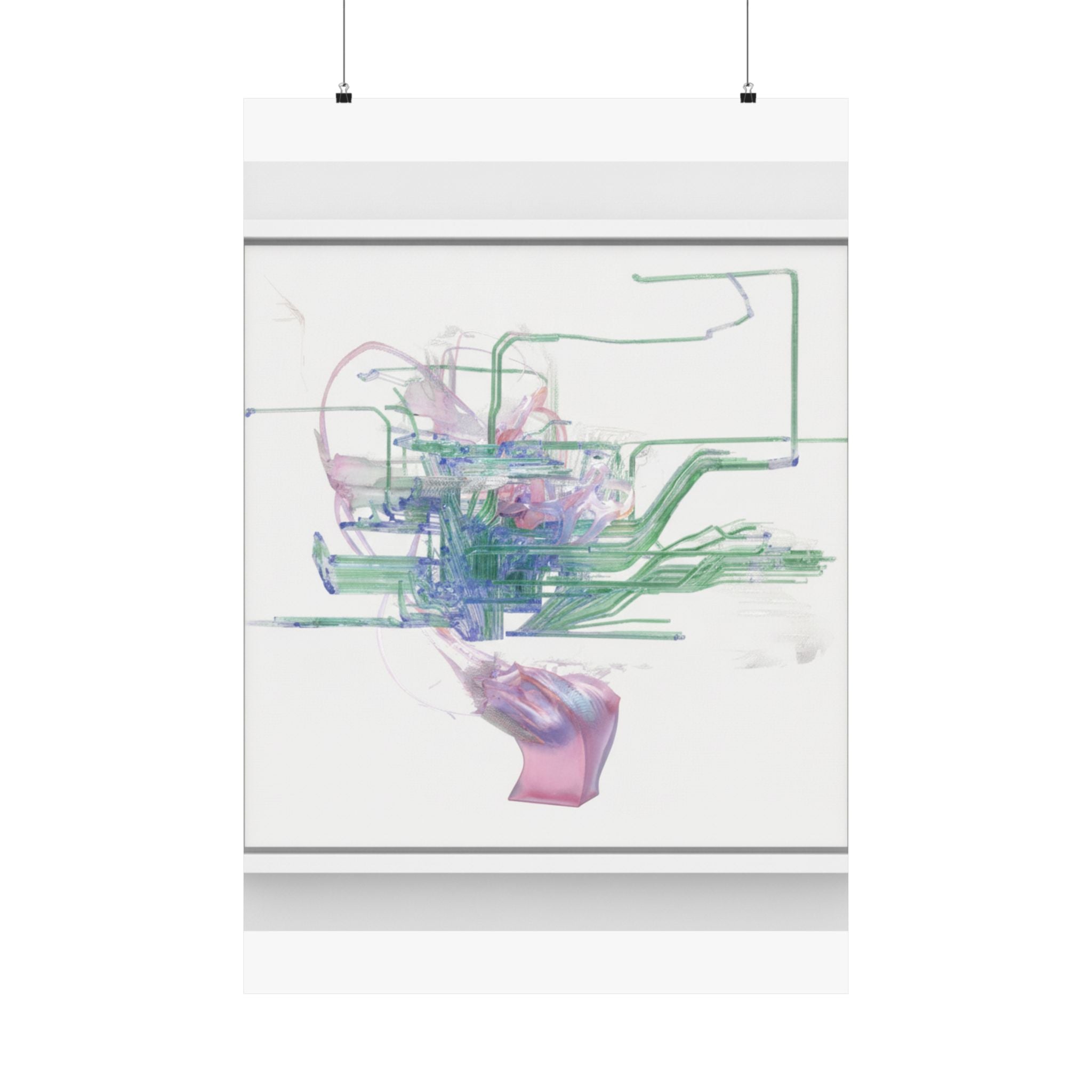 Watercolor — Abstract — Matte Poster