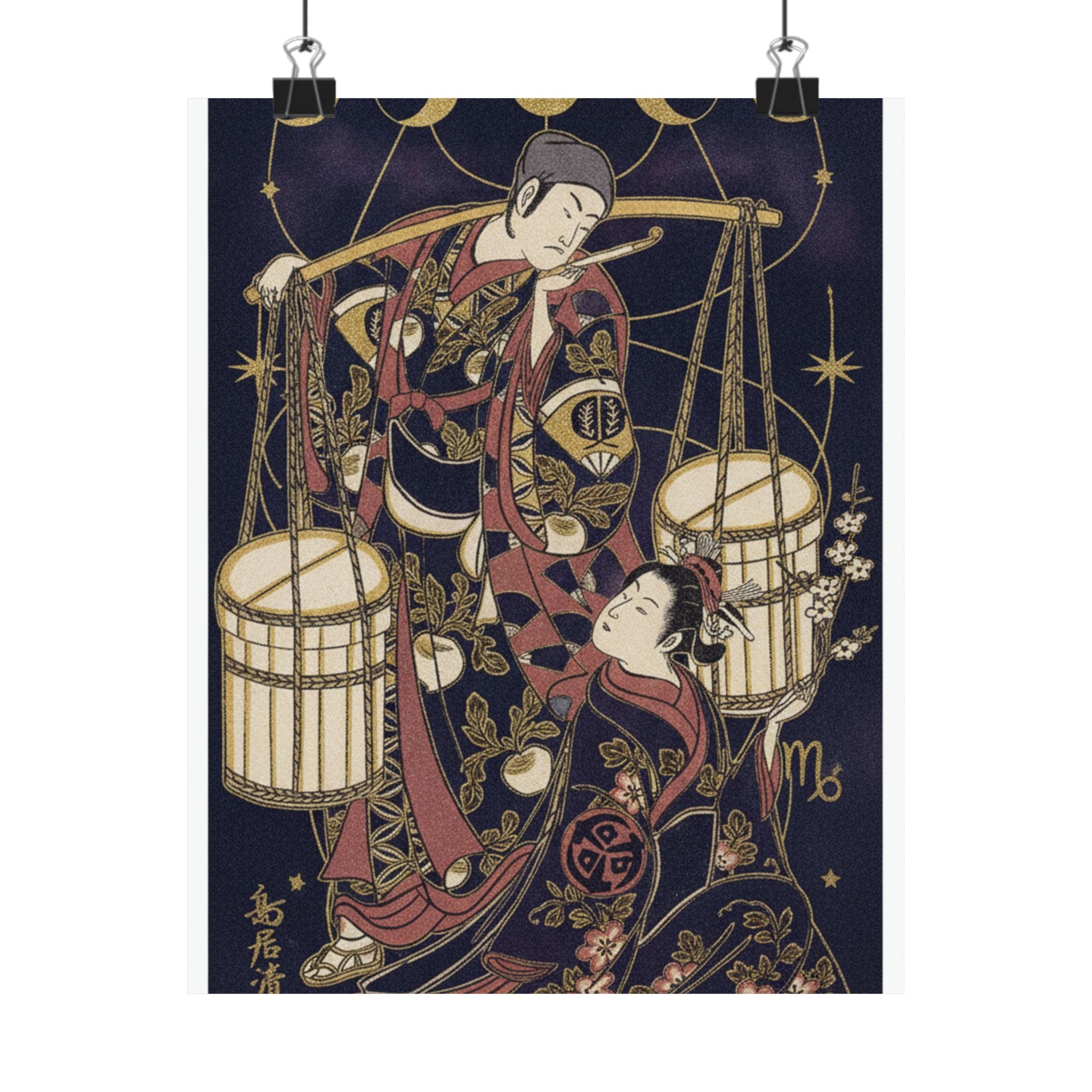 Celestial art print — product view 6