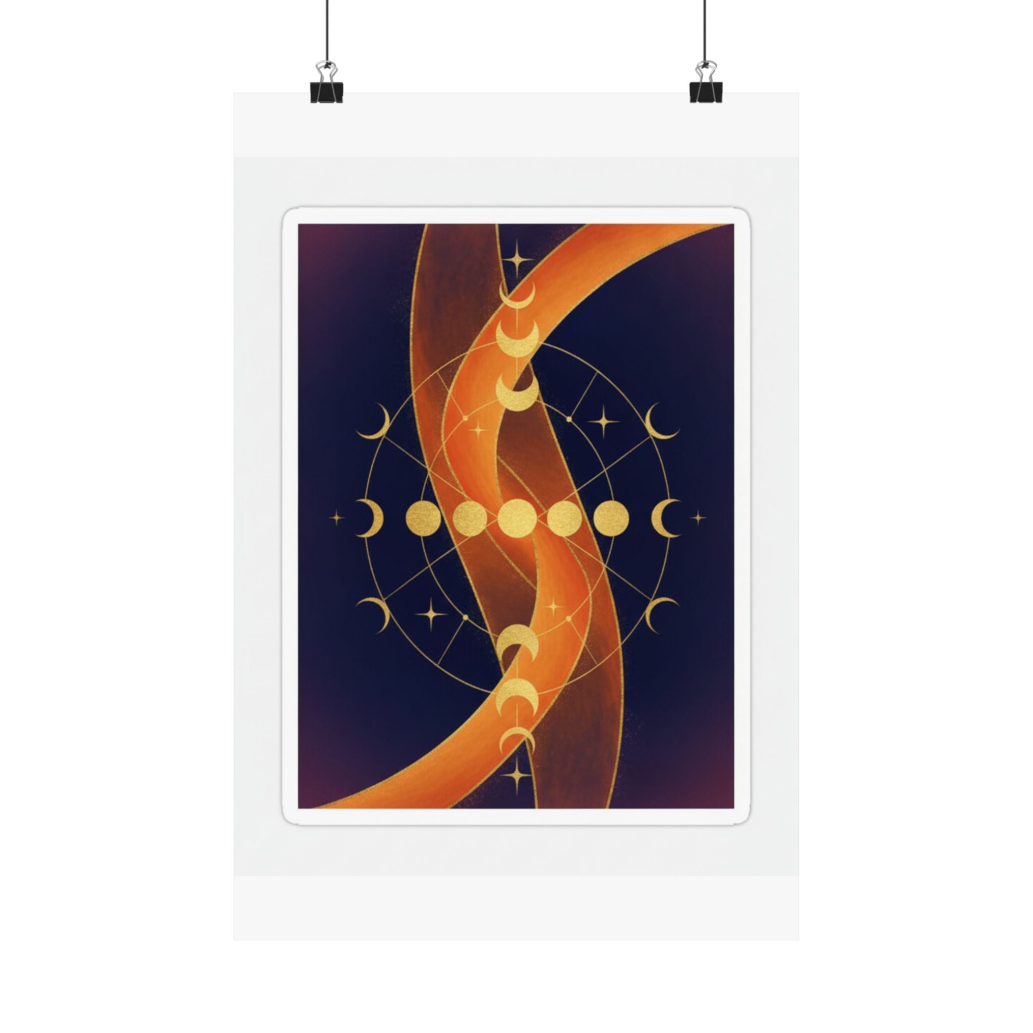 Celestial — Abstract — Matte Poster