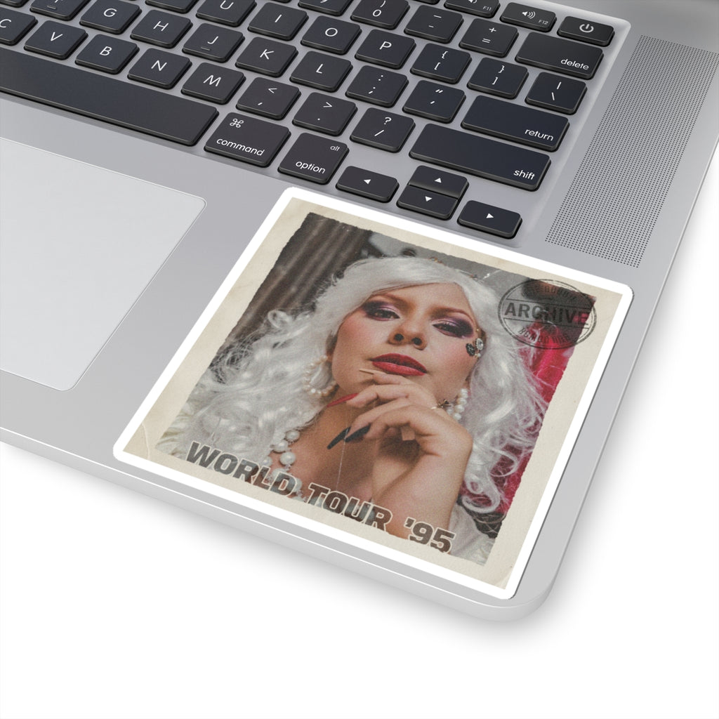 Vintage Bootleg — Person — Kiss-Cut Sticker