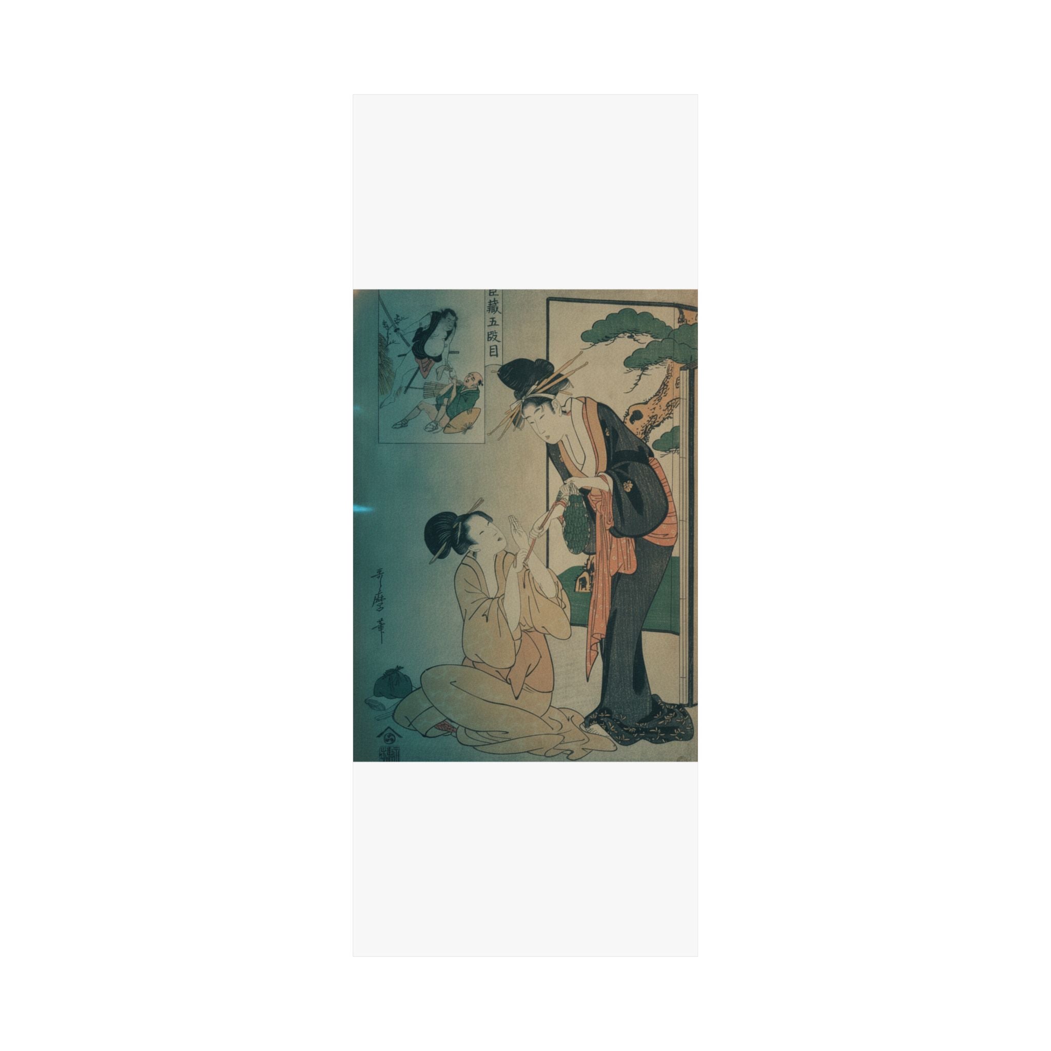 Cinematic — A Woman Snatching A Bag Of Sweetmeats From Her Mother — Matte Poster