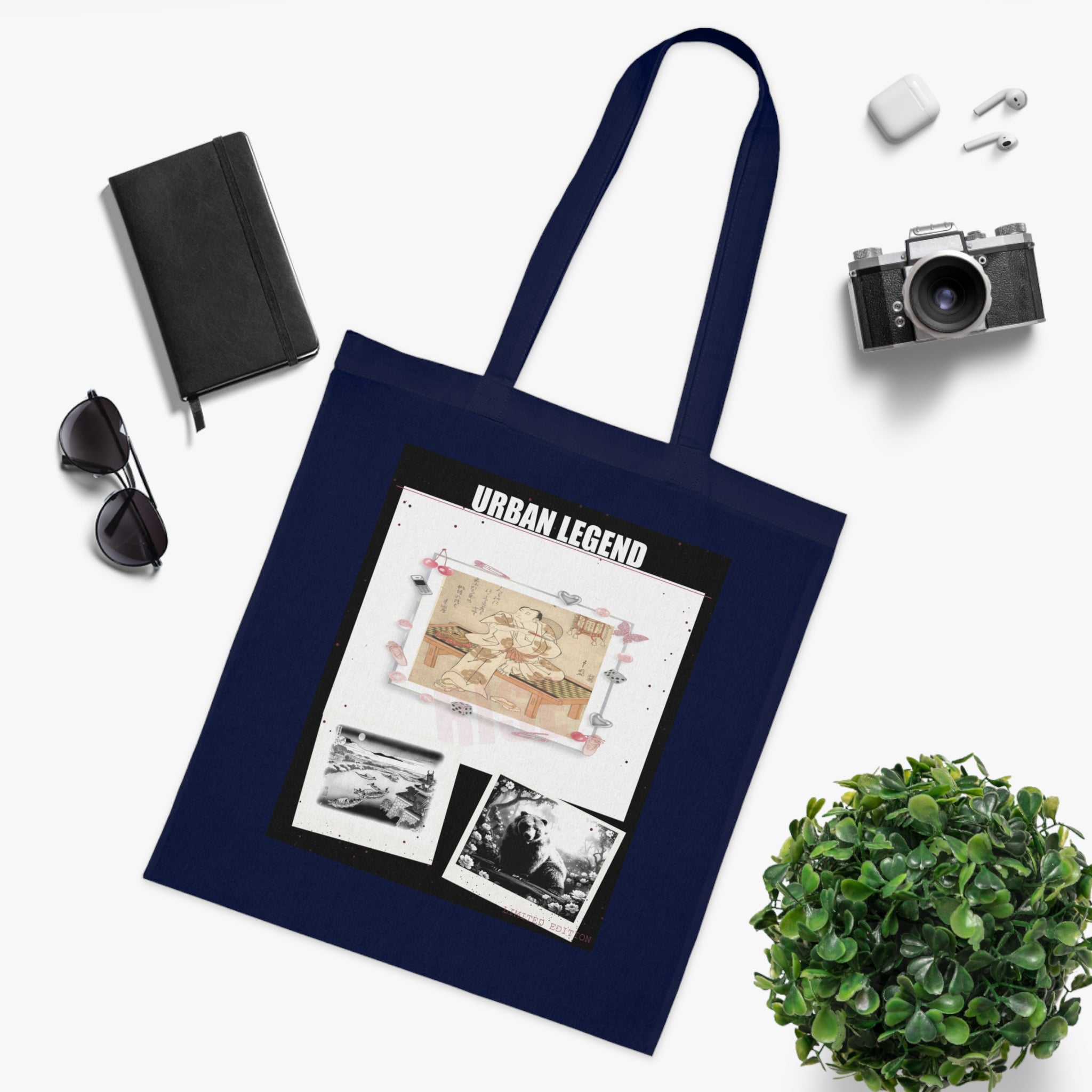 Clothing Collage tote bag — product view 12