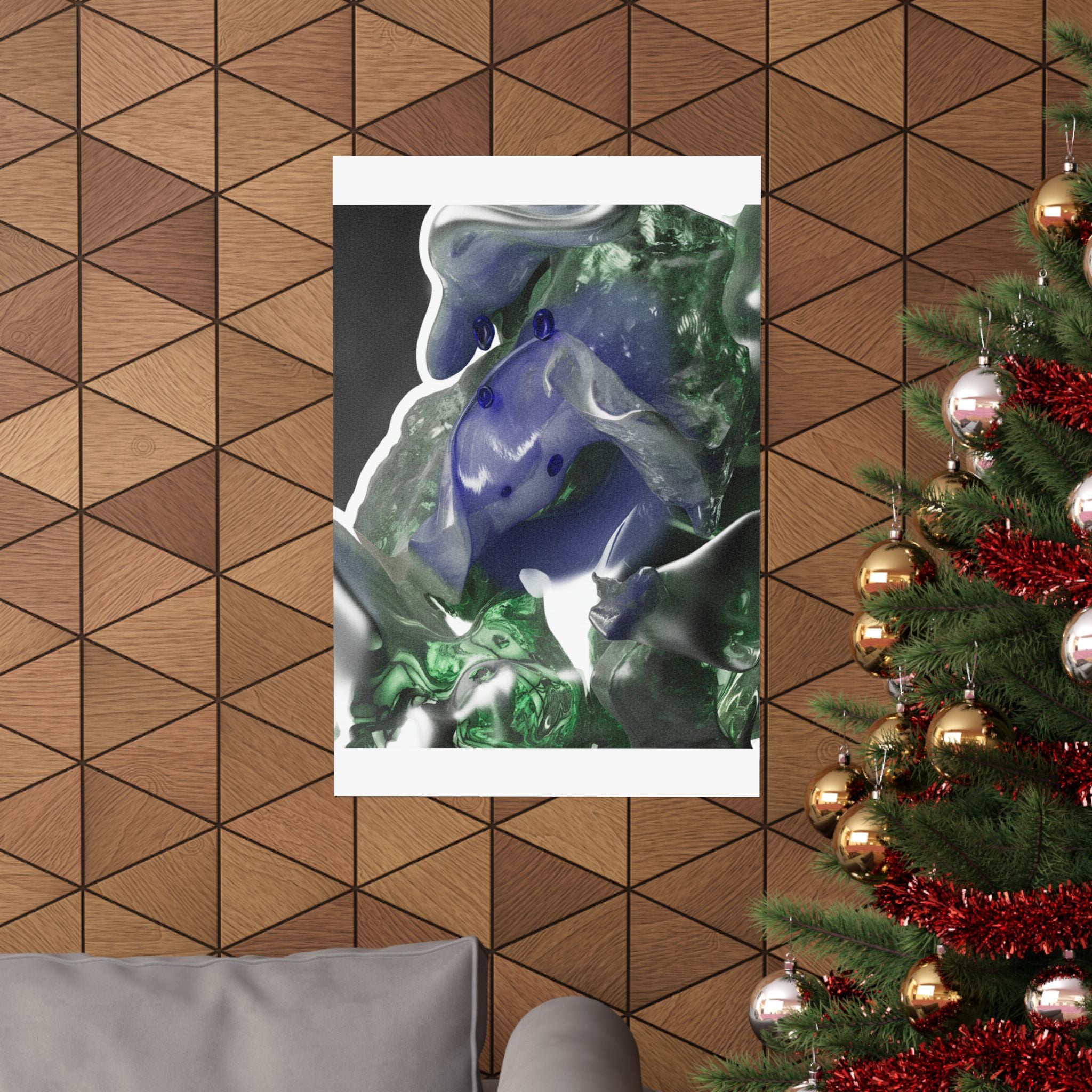 Watercolor — Abstract — Matte Poster