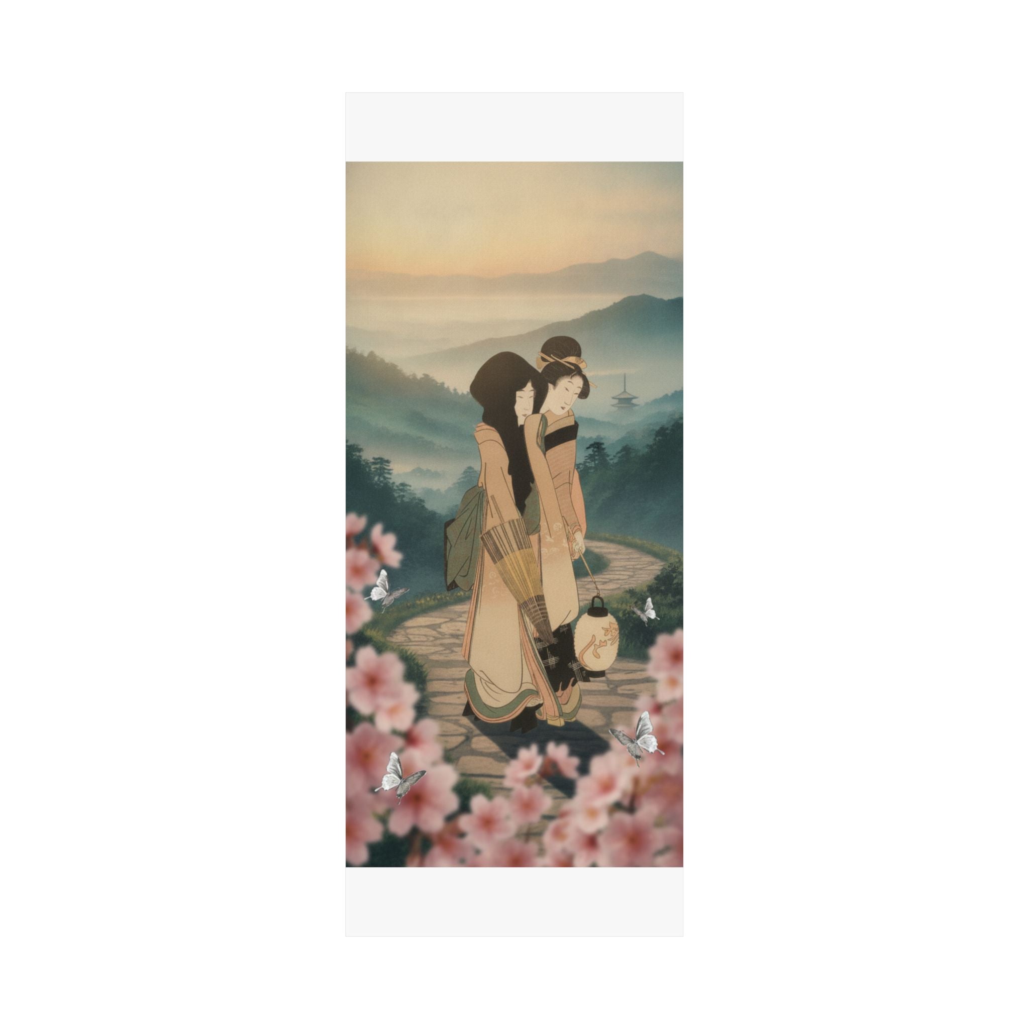 Scenic Nature — “Geisha” From The Series Three Amusements Of Contemporary Beauties (Tōsei Bijin  — Matte Poster