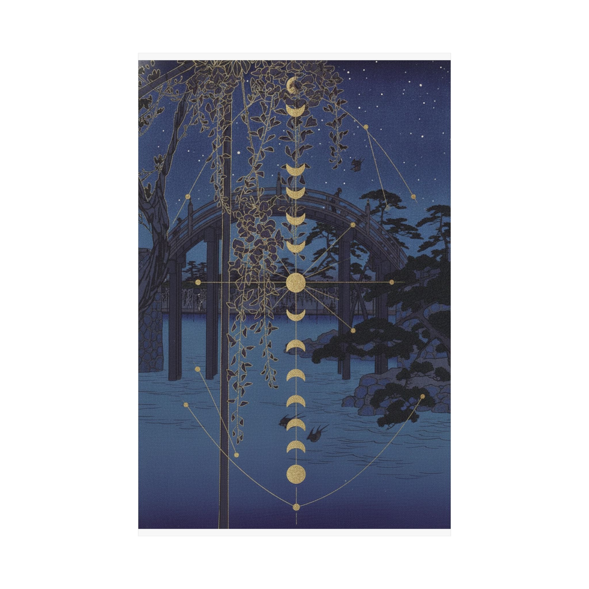 Celestial — In The Kameido Tenjin Shrine Compound — Matte Poster