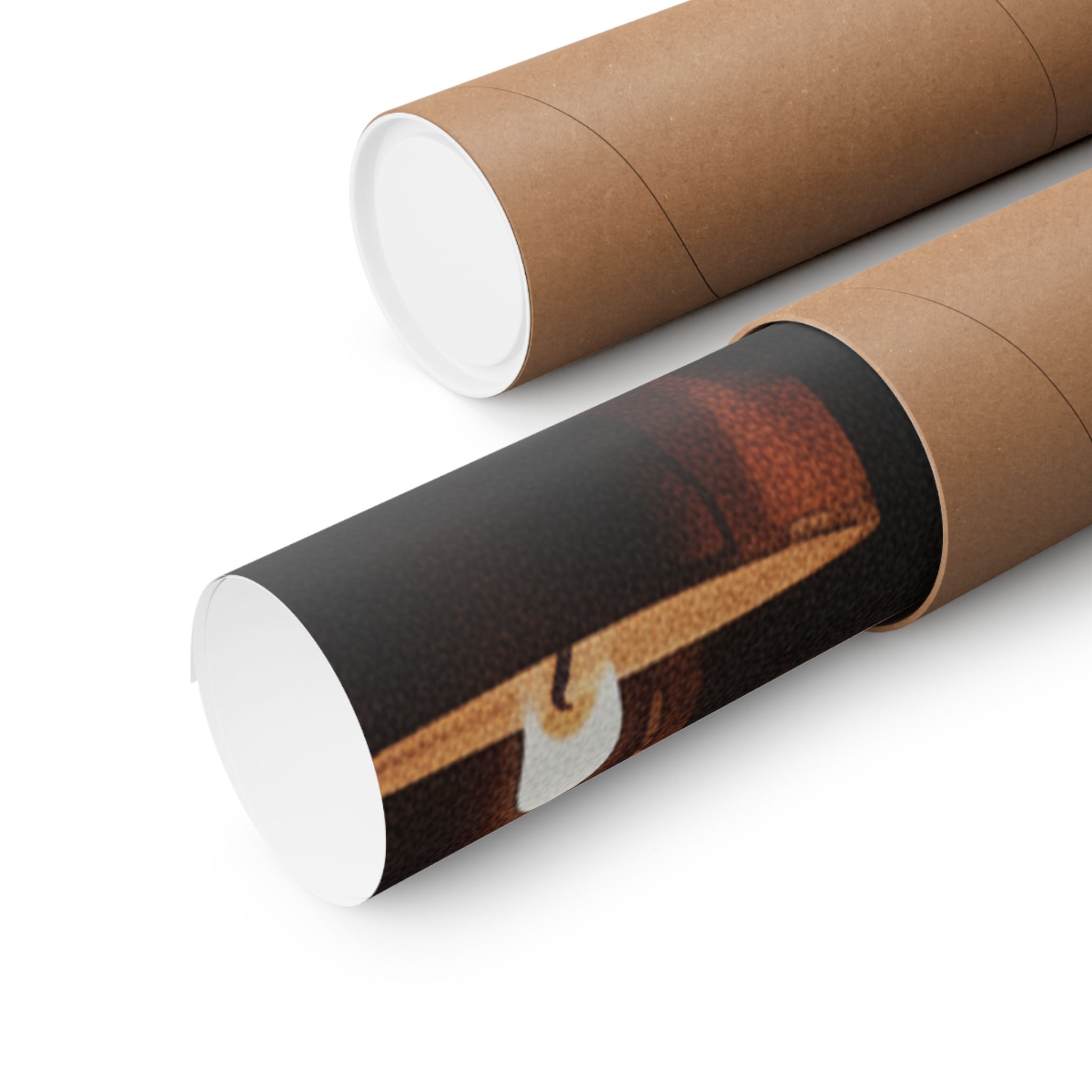 Southern Sunset — Candle — Matte Poster