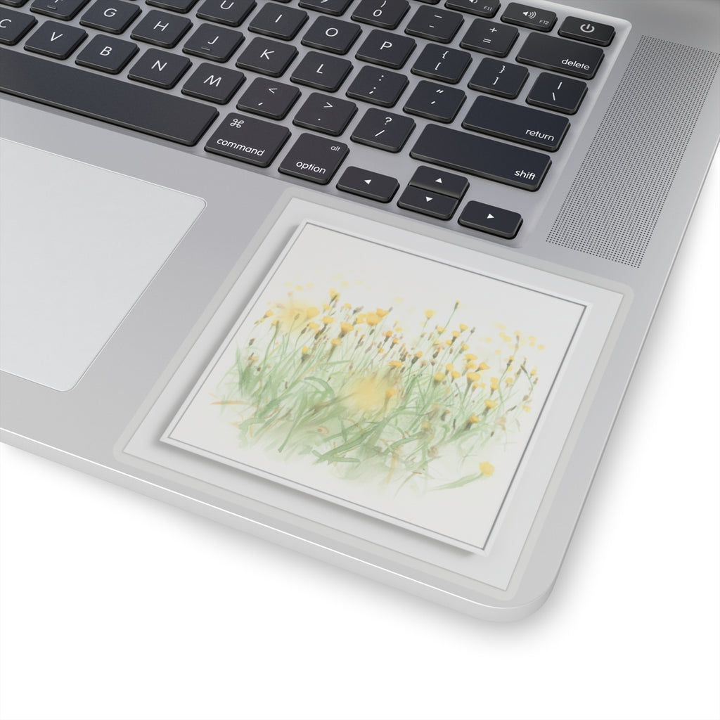 Watercolor — Flower — Kiss-Cut Sticker