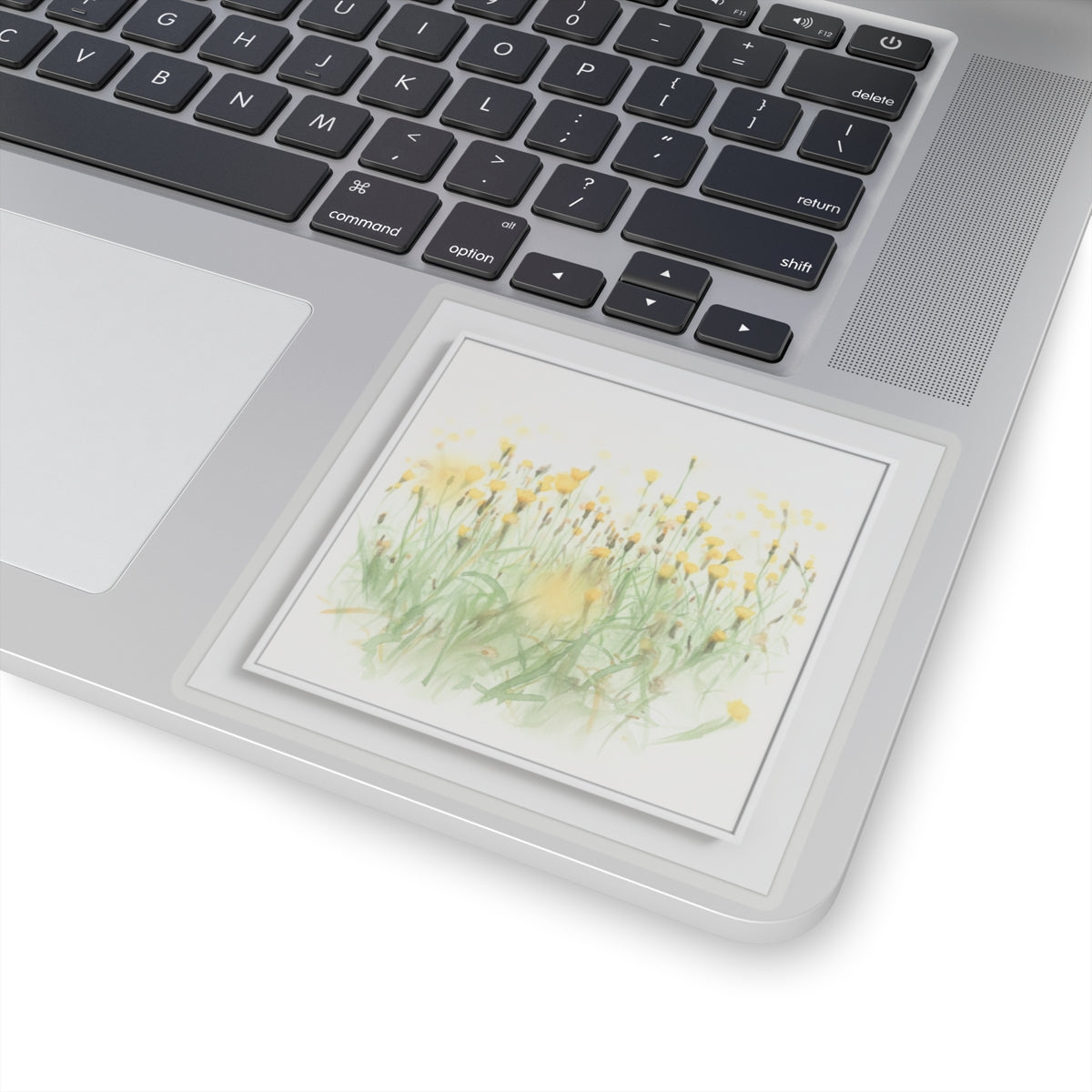 Watercolor — Flower — Kiss-Cut Sticker