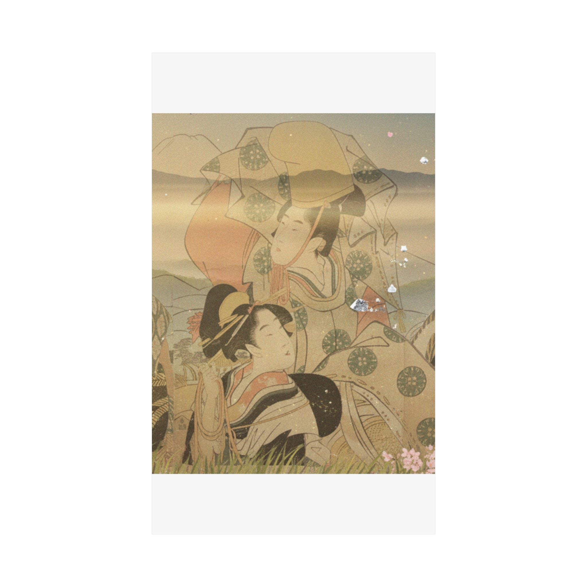 Scenic Nature — Narihira'S Journey To The East — Matte Poster