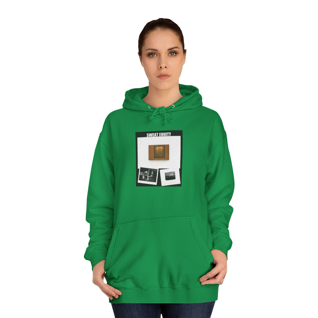 Sweat Equity Photo Collage Poster Pullover Hoodie
