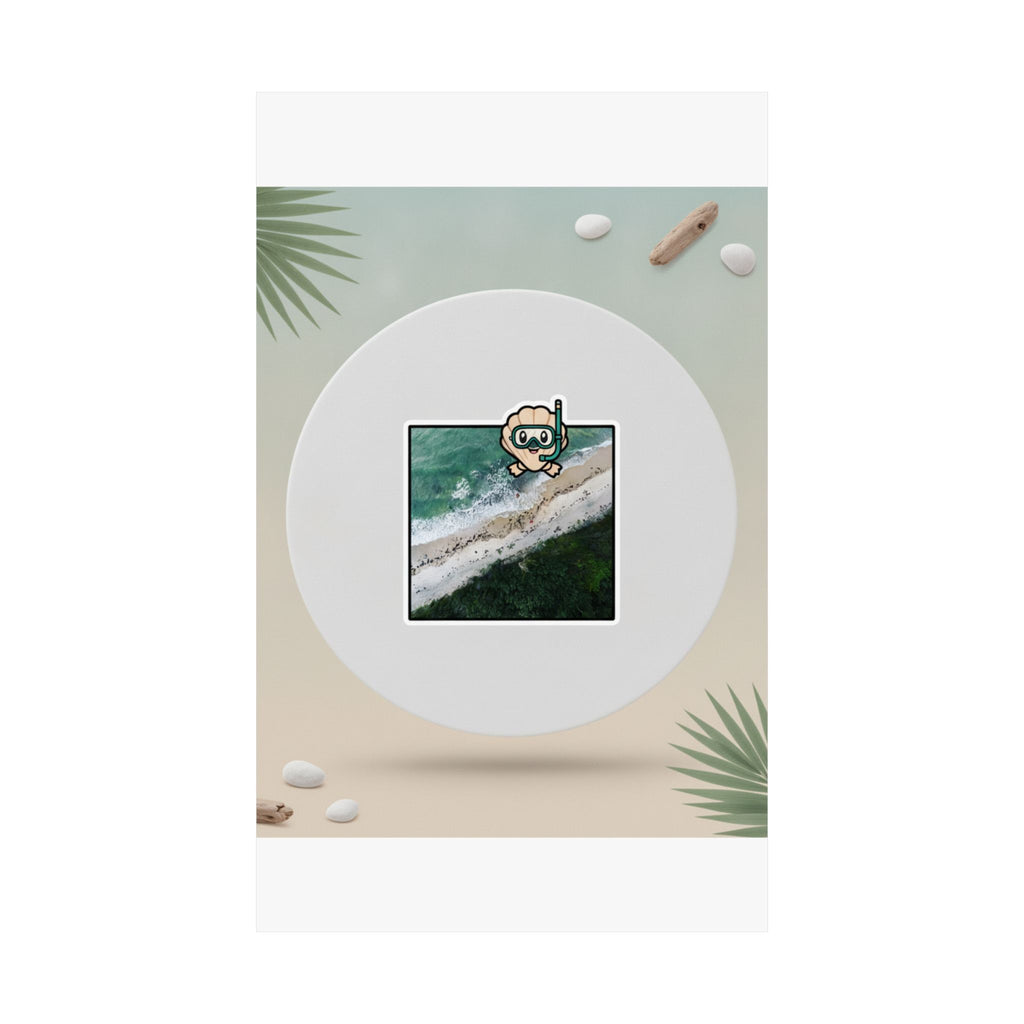 Product Marketing — Beach — Matte Poster