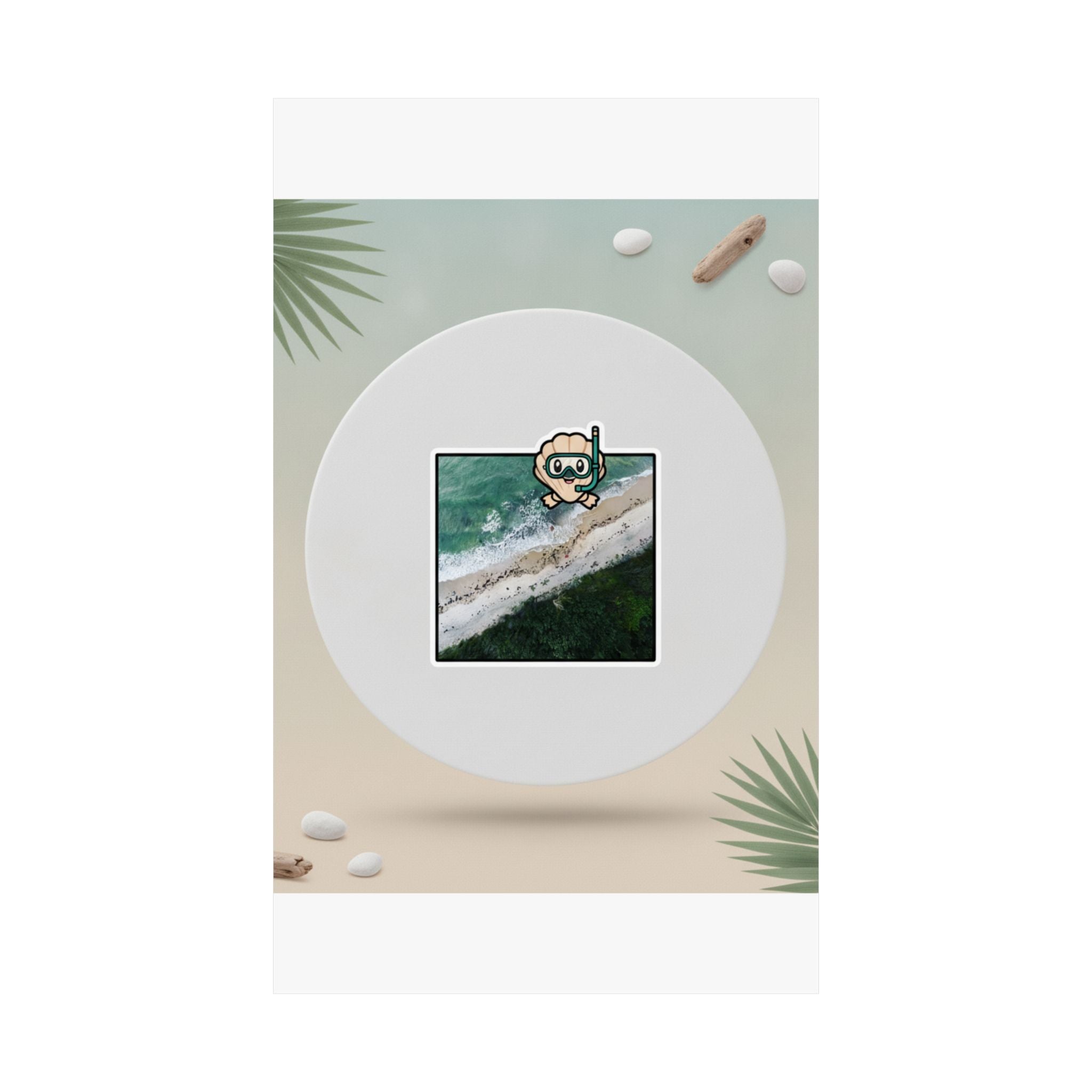 Product Marketing — Beach — Matte Poster